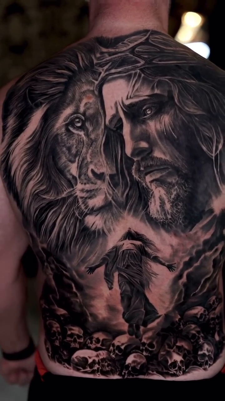 Tattoo by @tonytattooer — realism, dark_realism