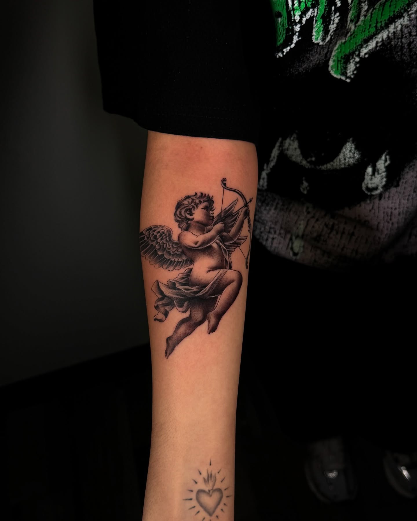 Tattoo by @aaron.tattoos — black_and_grey