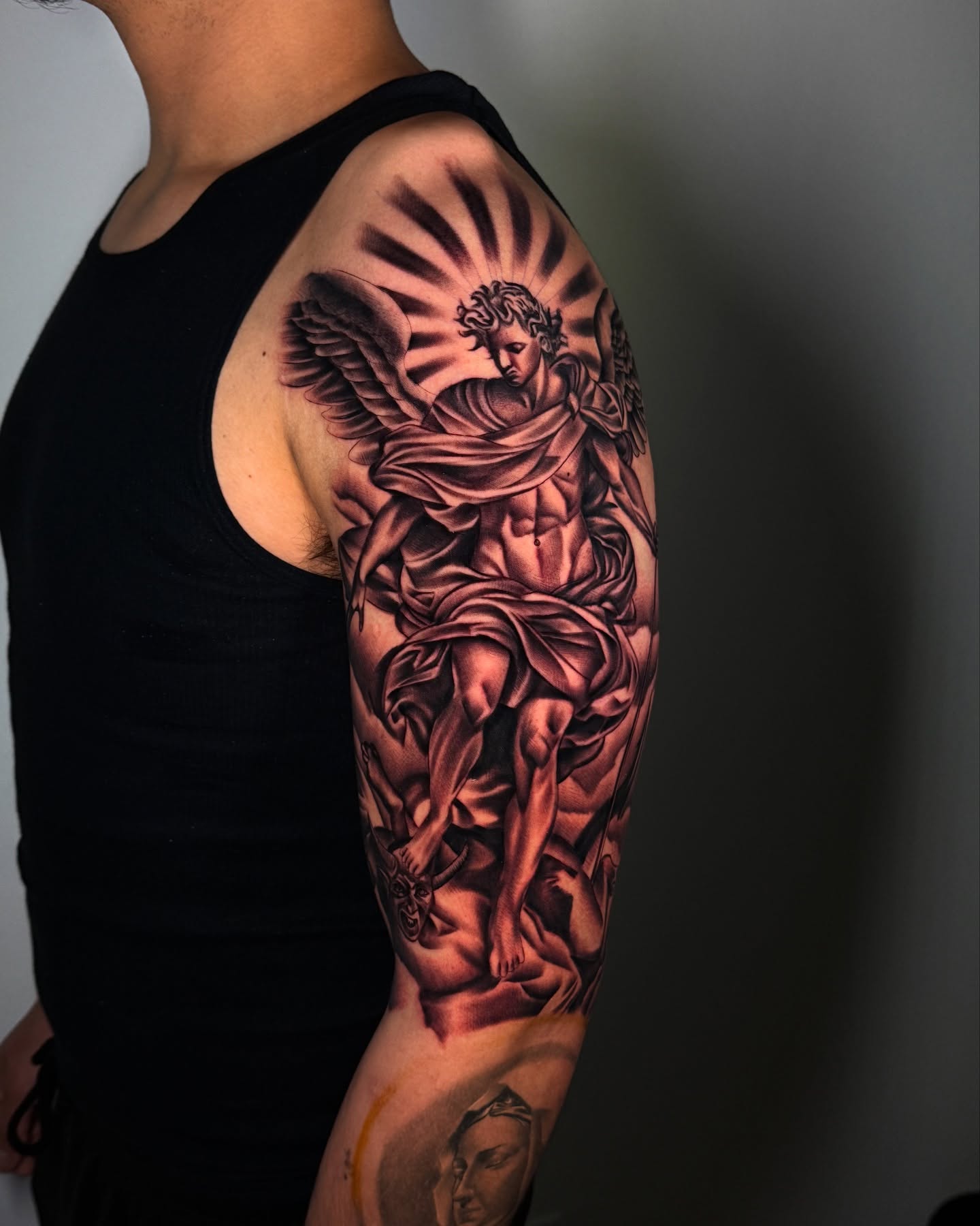 Tattoo by @aaron.tattoos — realism