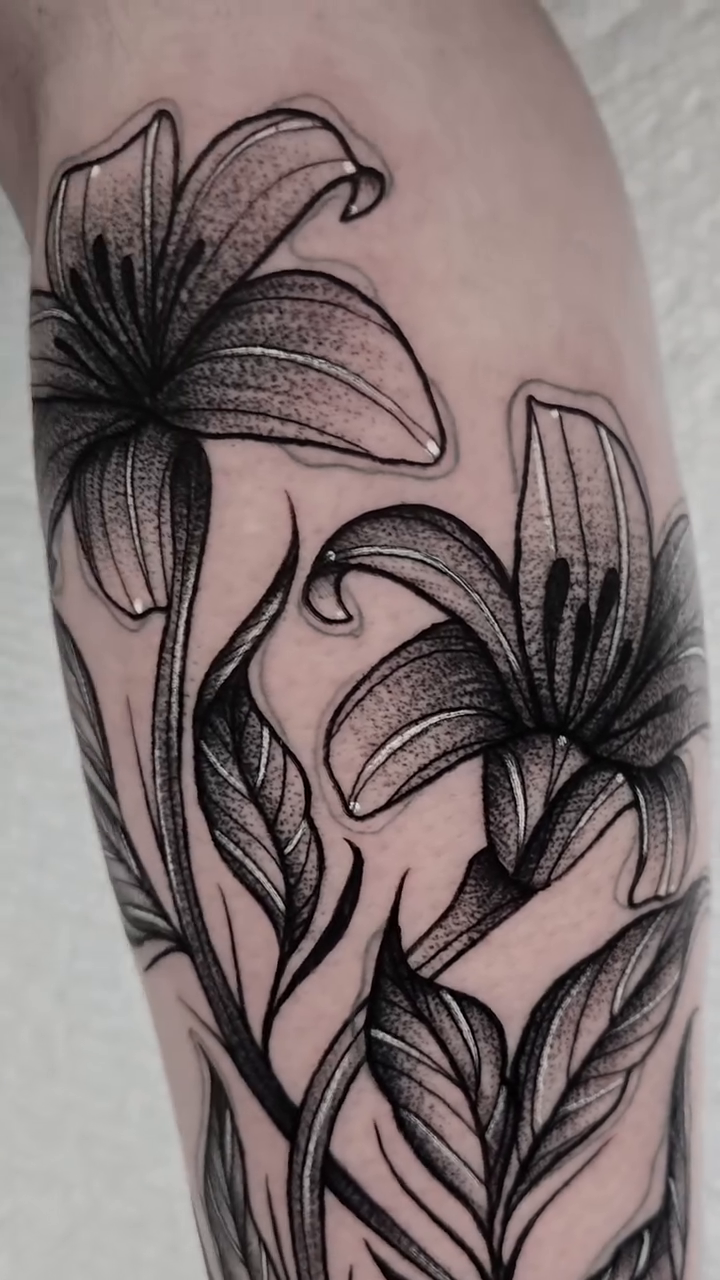 Tattoo by @monarch.tattoos — black_and_grey, realism