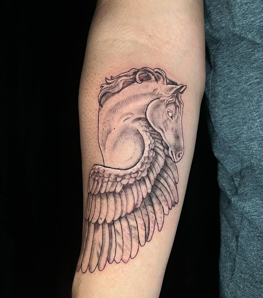 Tattoo by @m.fioretattoo β realism, black_and_grey