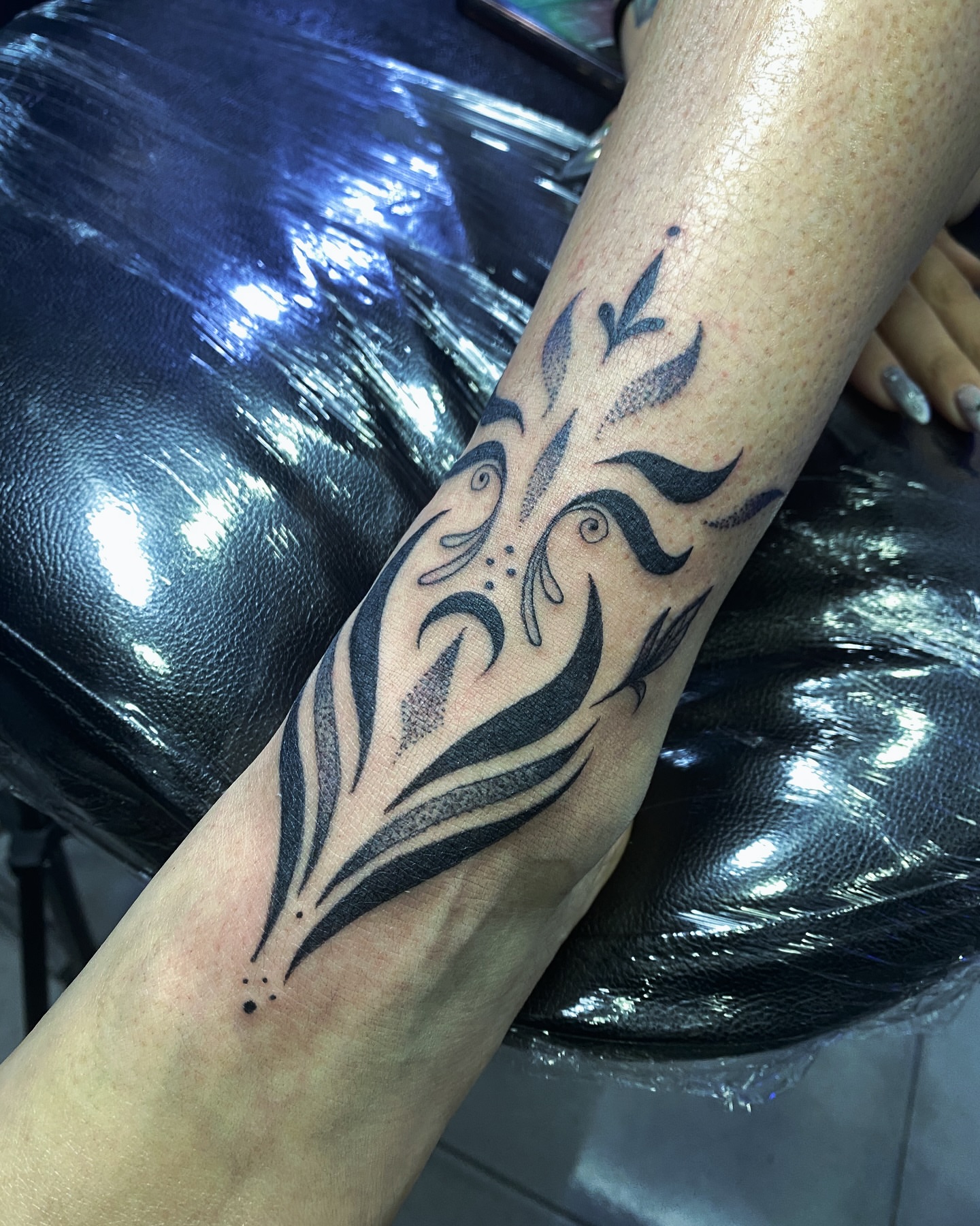 Tattoo by @skins_aj — tribal
