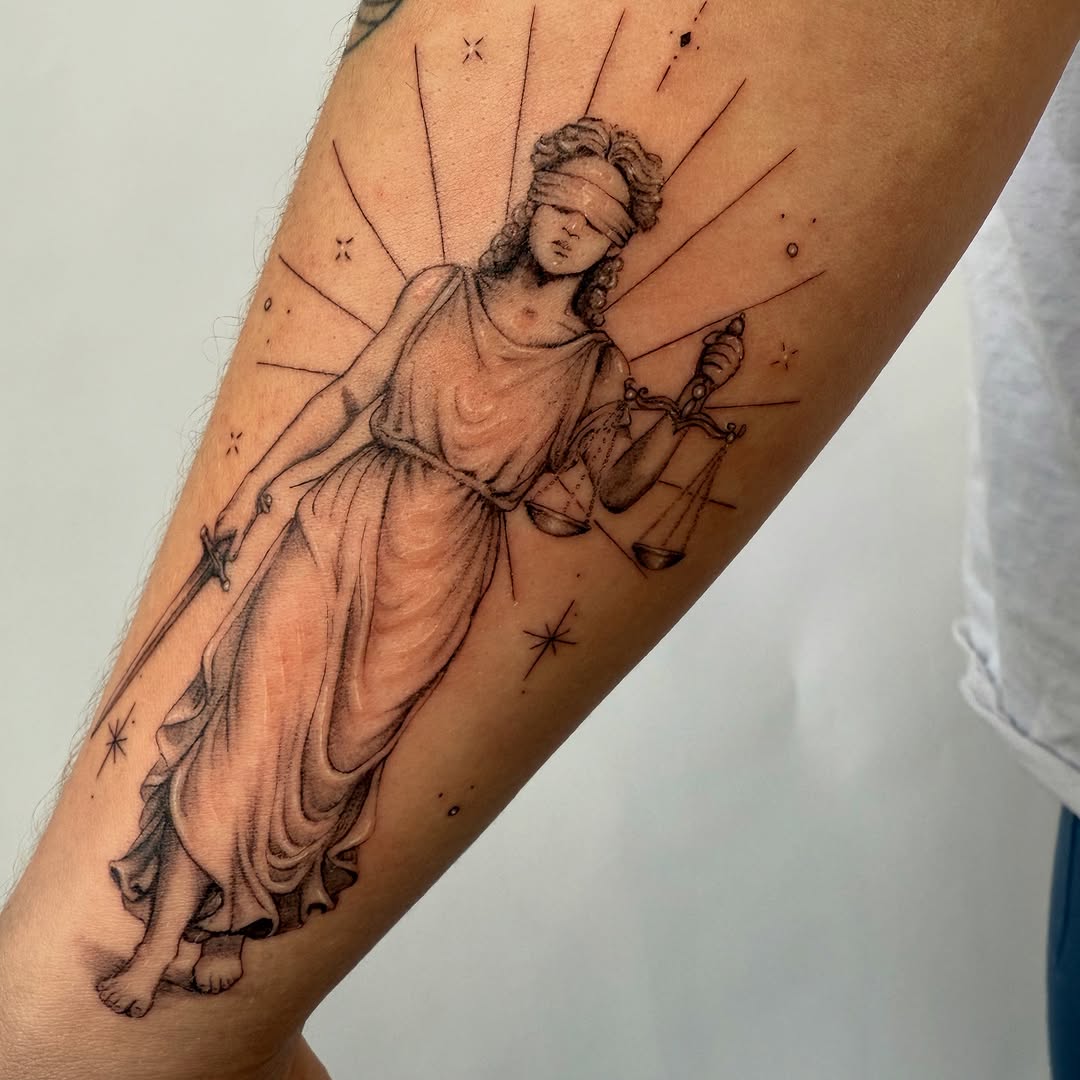 Tattoo by @_inkedbybre — fine_line, black_and_grey