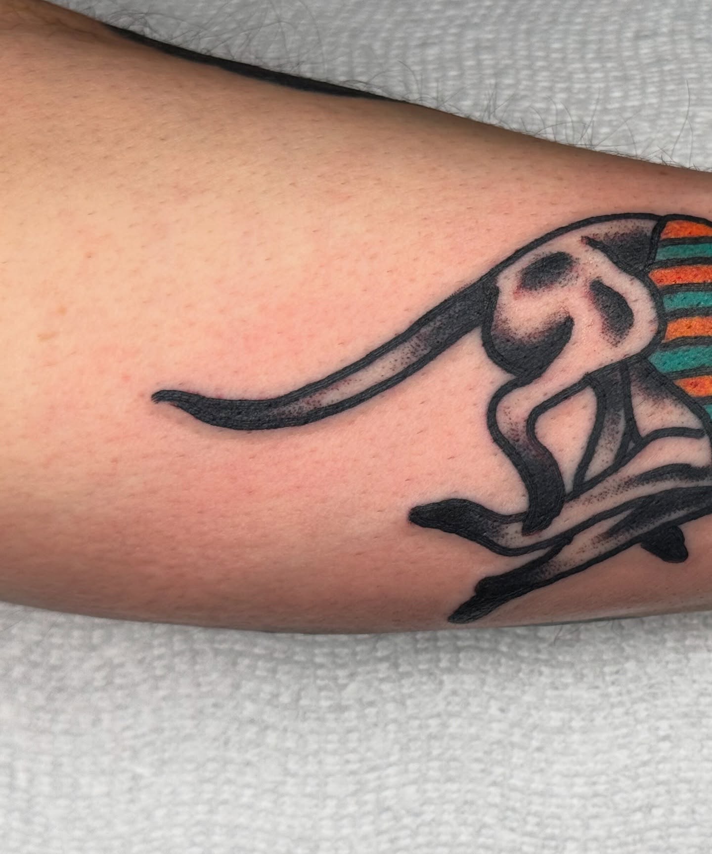 Tattoo by @dustinf_tattoo — black_and_grey