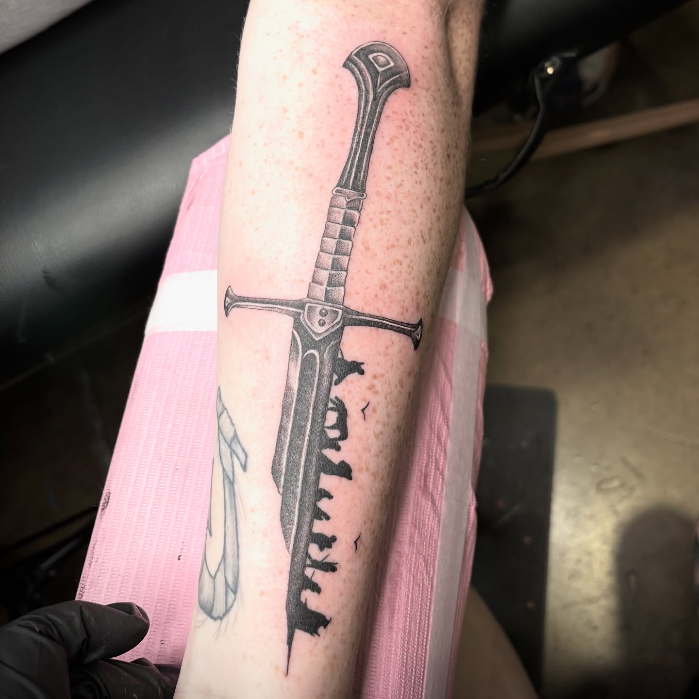 Tattoo by @amberntattoos — black_and_grey