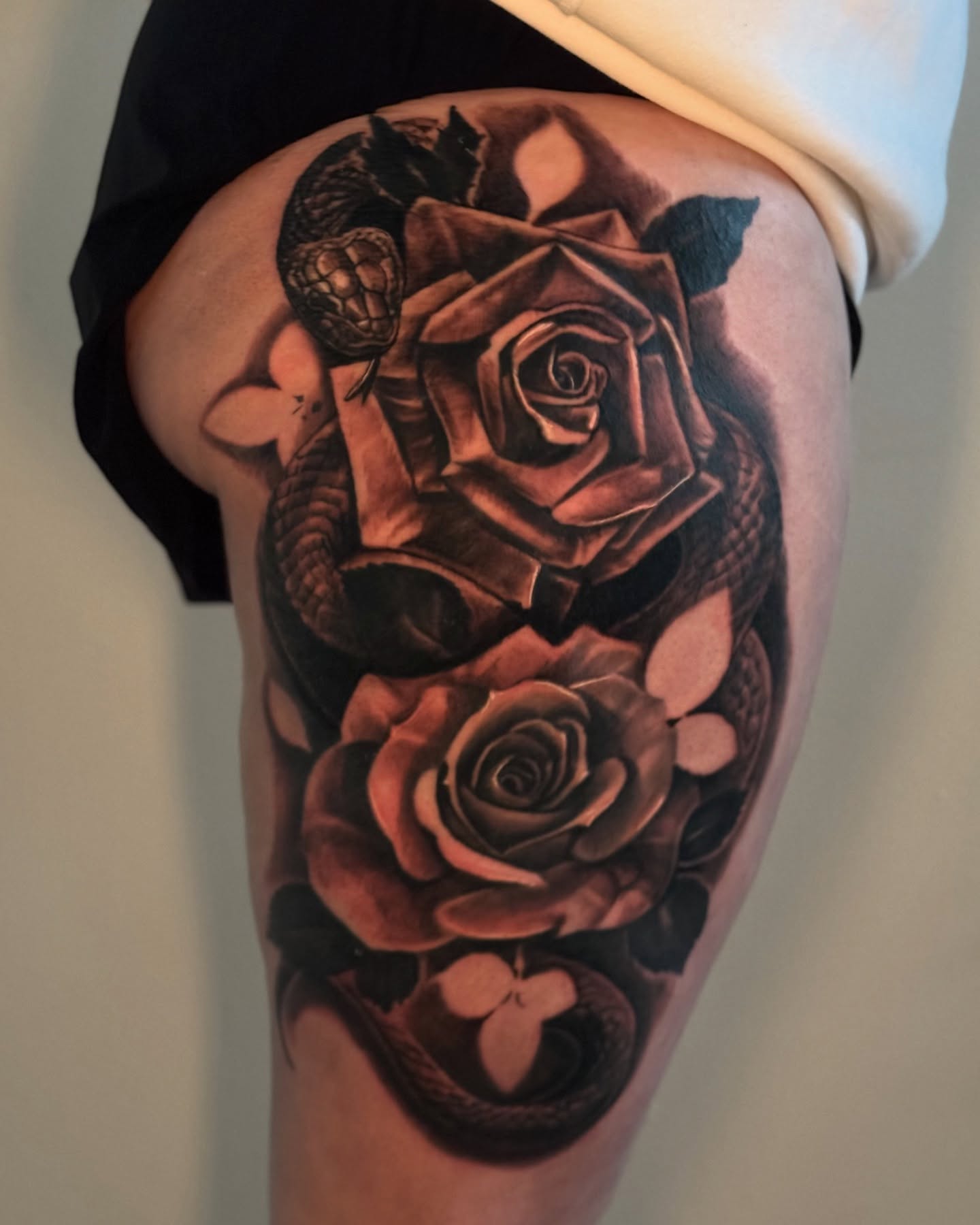 Tattoo by @artbysang — black_and_grey, realism