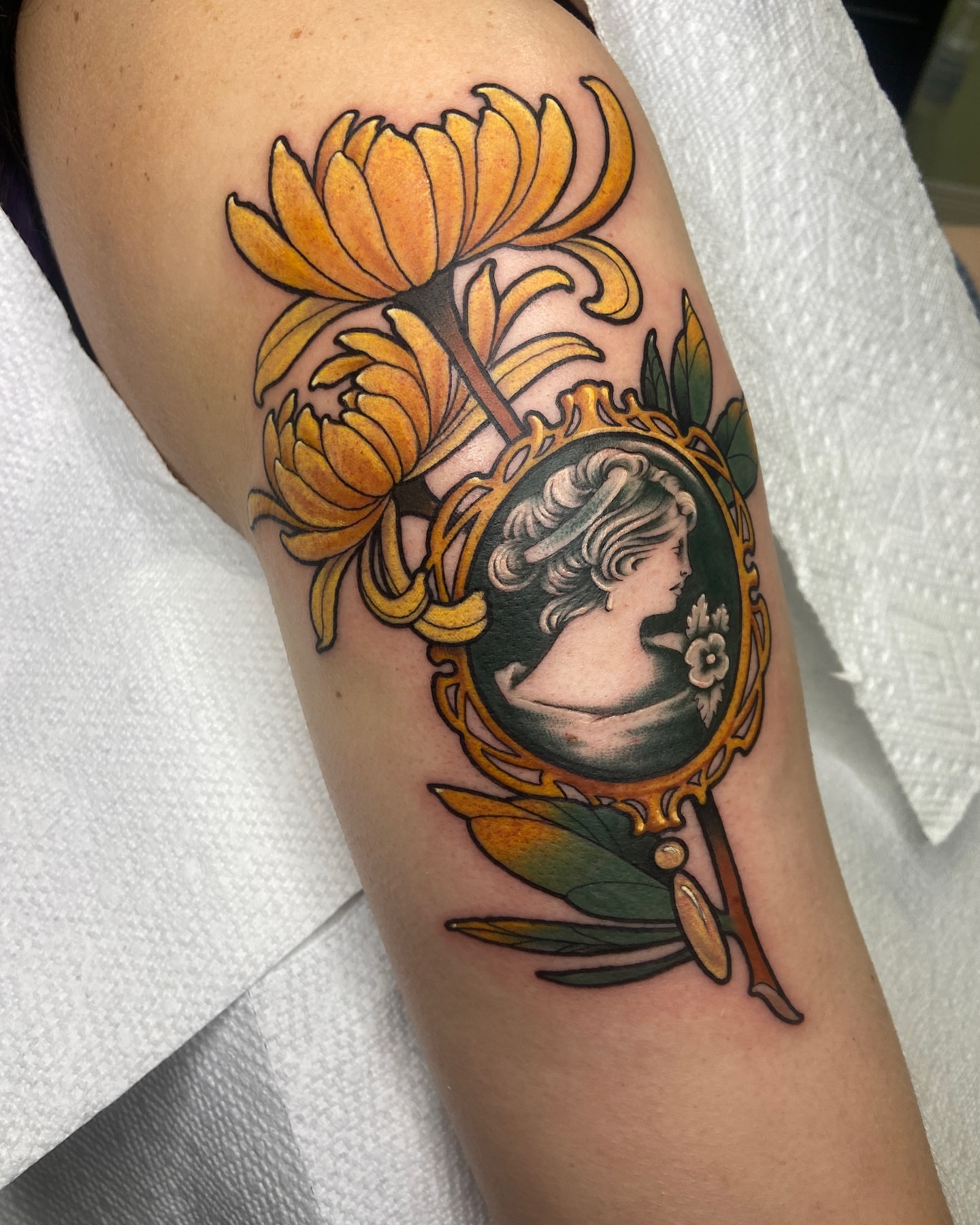 Tattoo by @blairrydell — american_traditional, realism