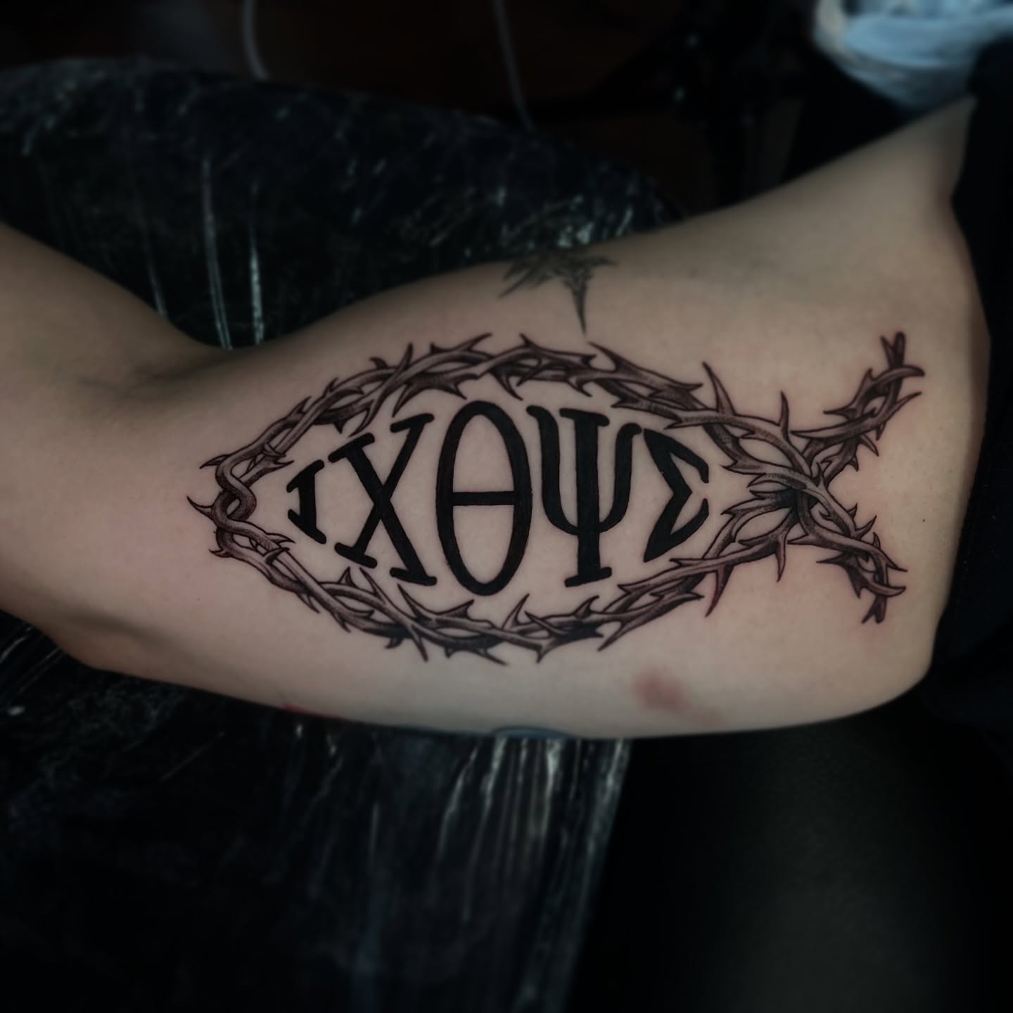 Tattoo by @tattoos_by_angiiee — black_and_grey