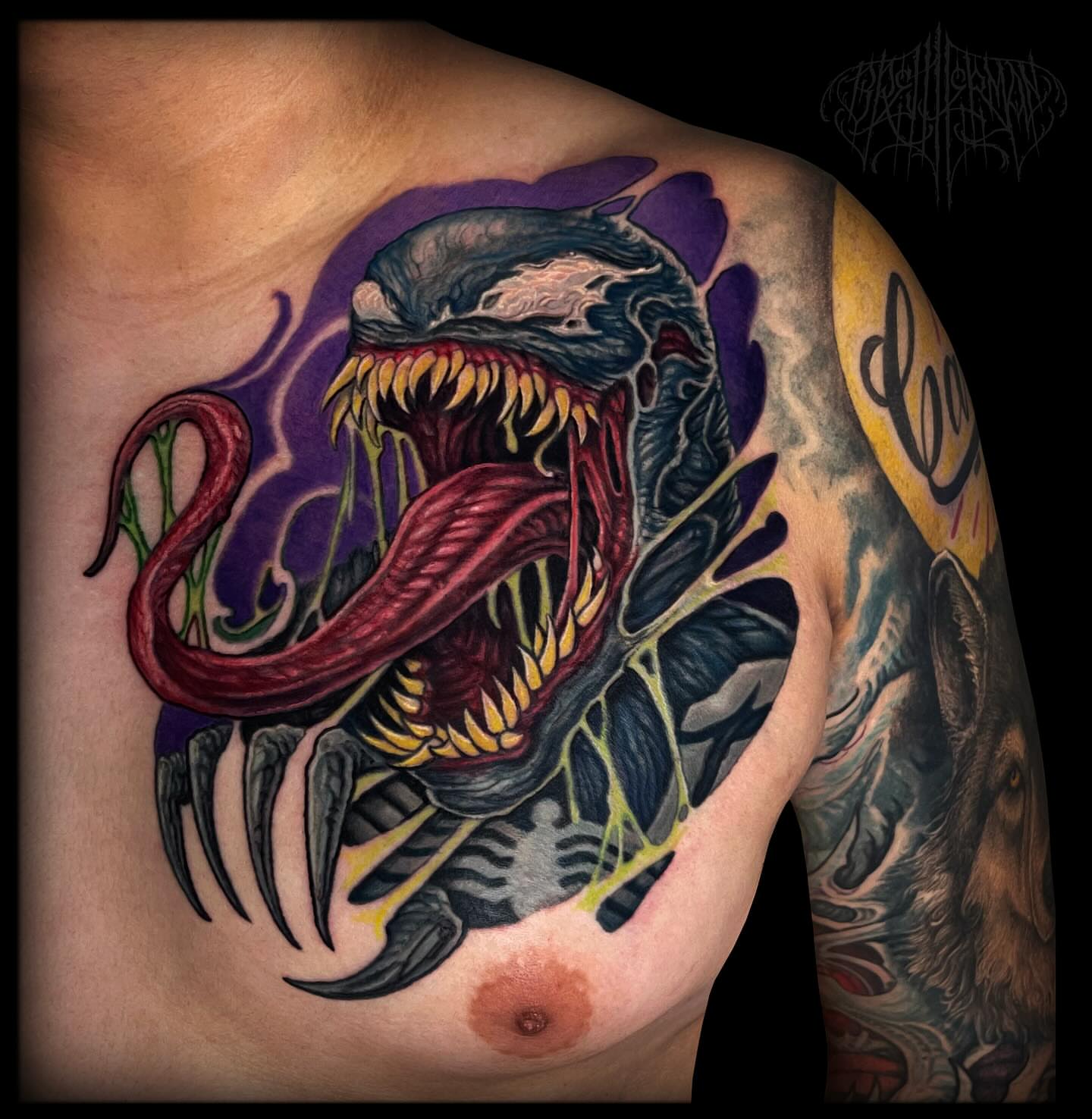 Tattoo by @brettherman — american_traditional, dark_realism