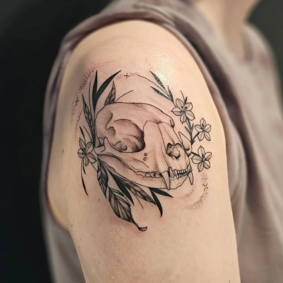 Tattoo by @gudeahn_art — black_and_grey, fine_line
