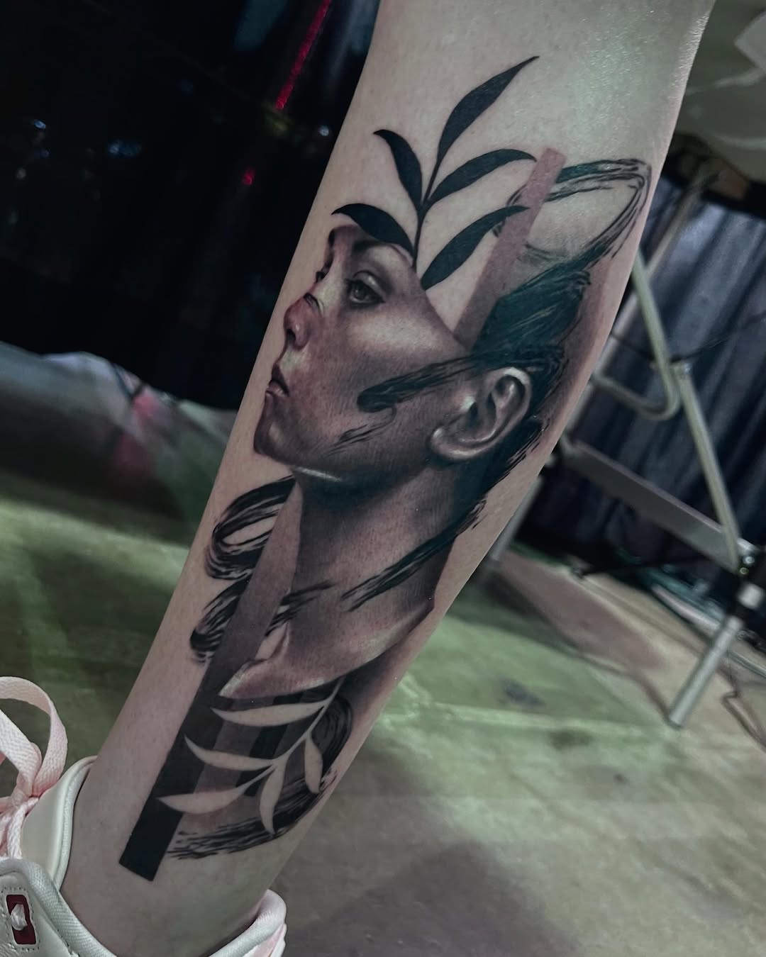 Tattoo by @thinkinkjr — realism, black_and_grey