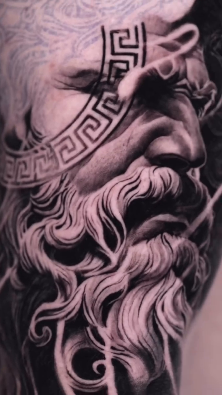 Tattoo by @tattooist_reset β realism, black_and_grey
