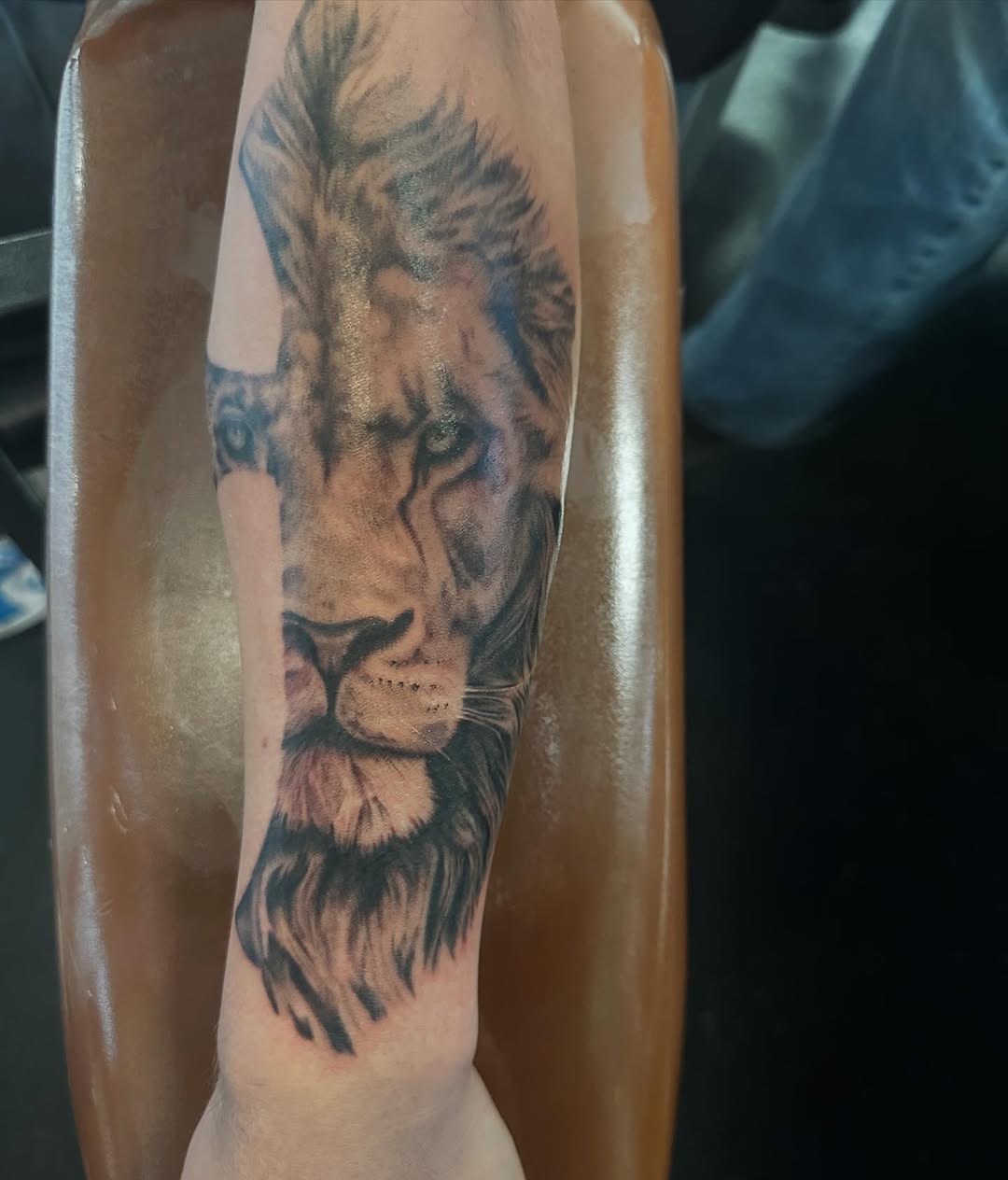 Tattoo by @spookyboo_tattoos — realism, black_and_grey