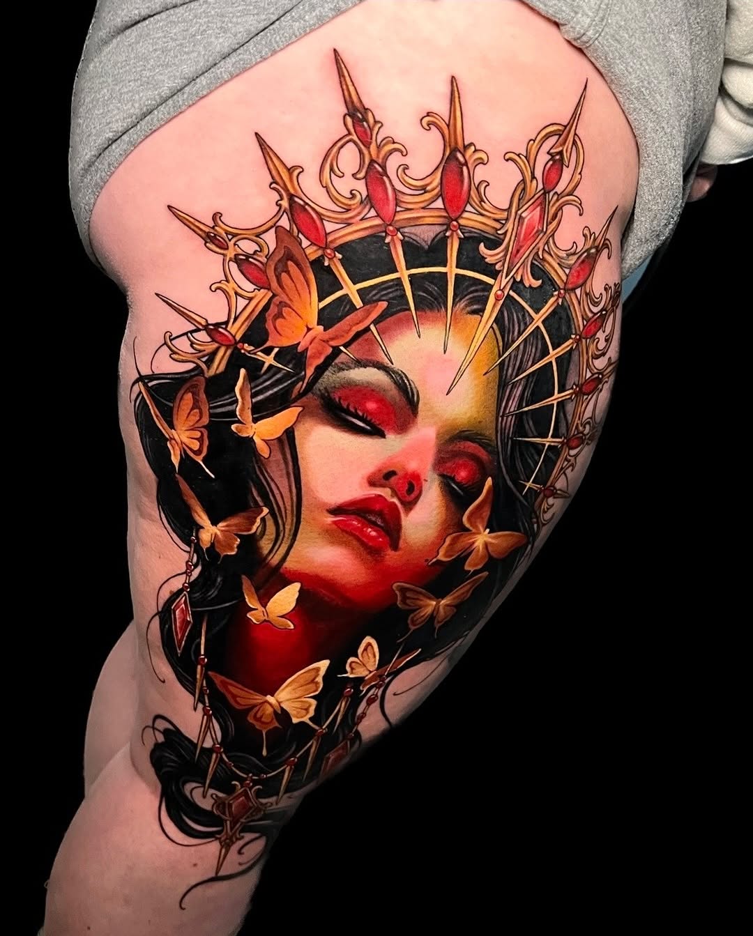 Tattoo by @nikkisimpsontattoos โ realism, neo_traditional