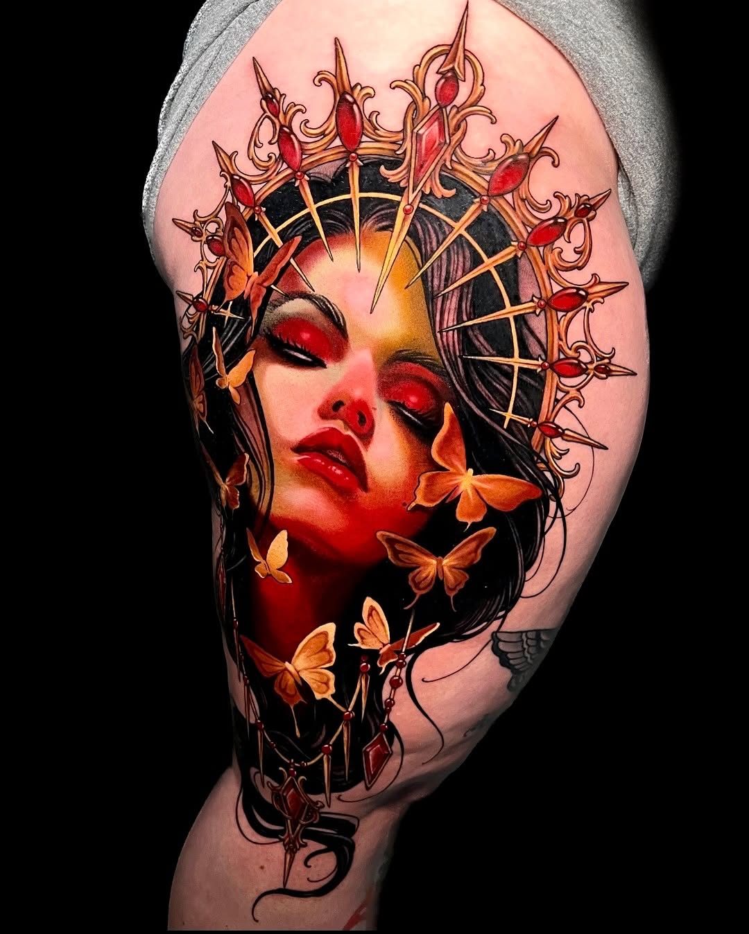 Tattoo by @nikkisimpsontattoos โ realism, neo_traditional