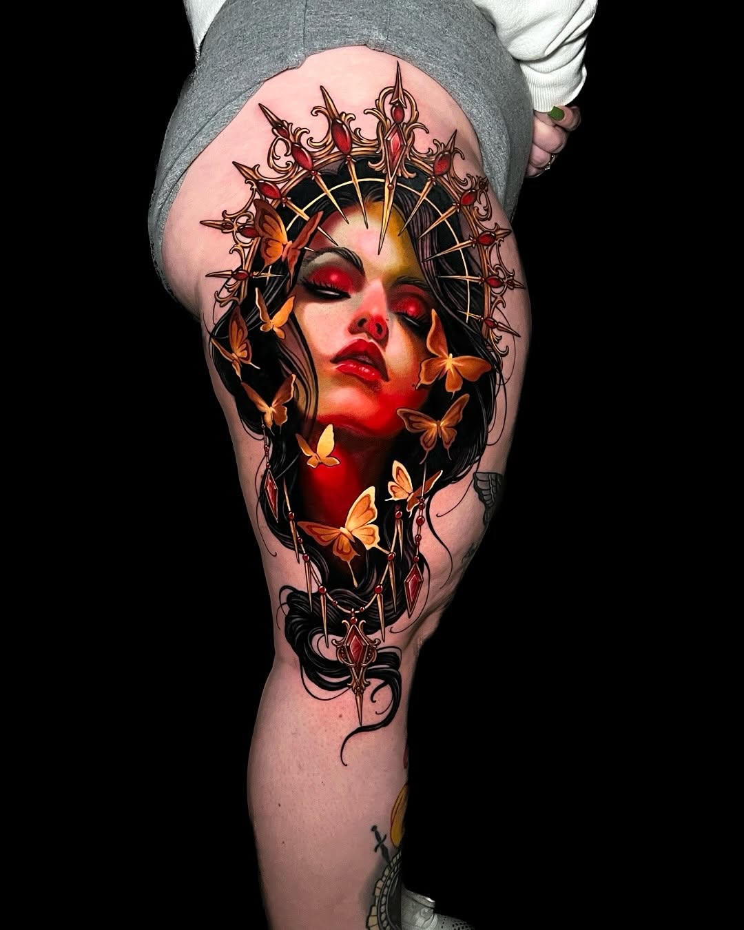 Tattoo by @nikkisimpsontattoos โ neo_traditional, realism