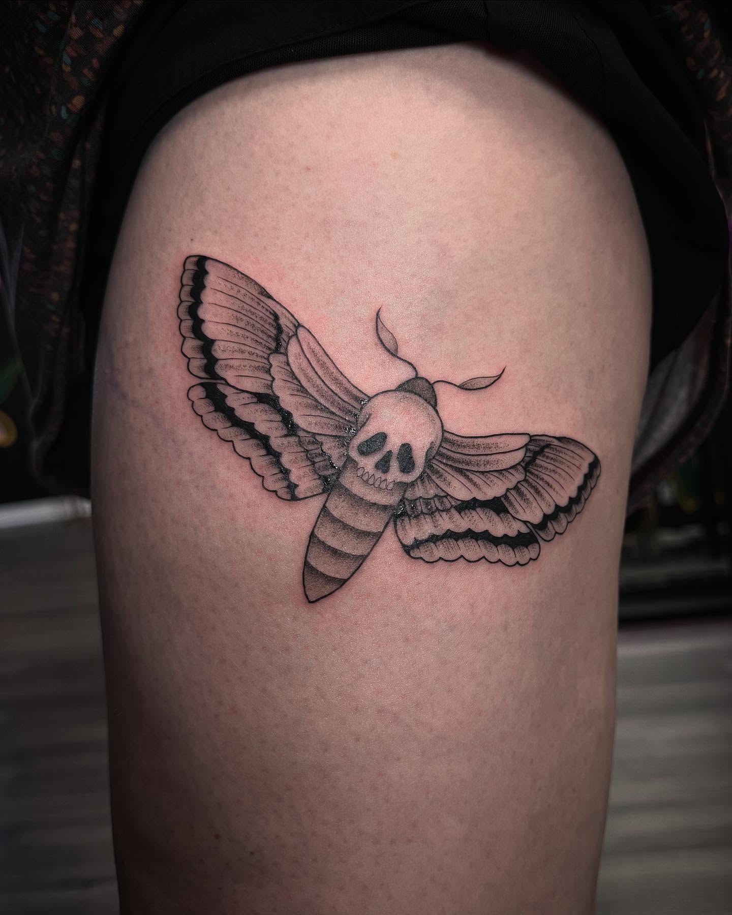 Tattoo by @bethanymorgan_tattoos — black_and_grey