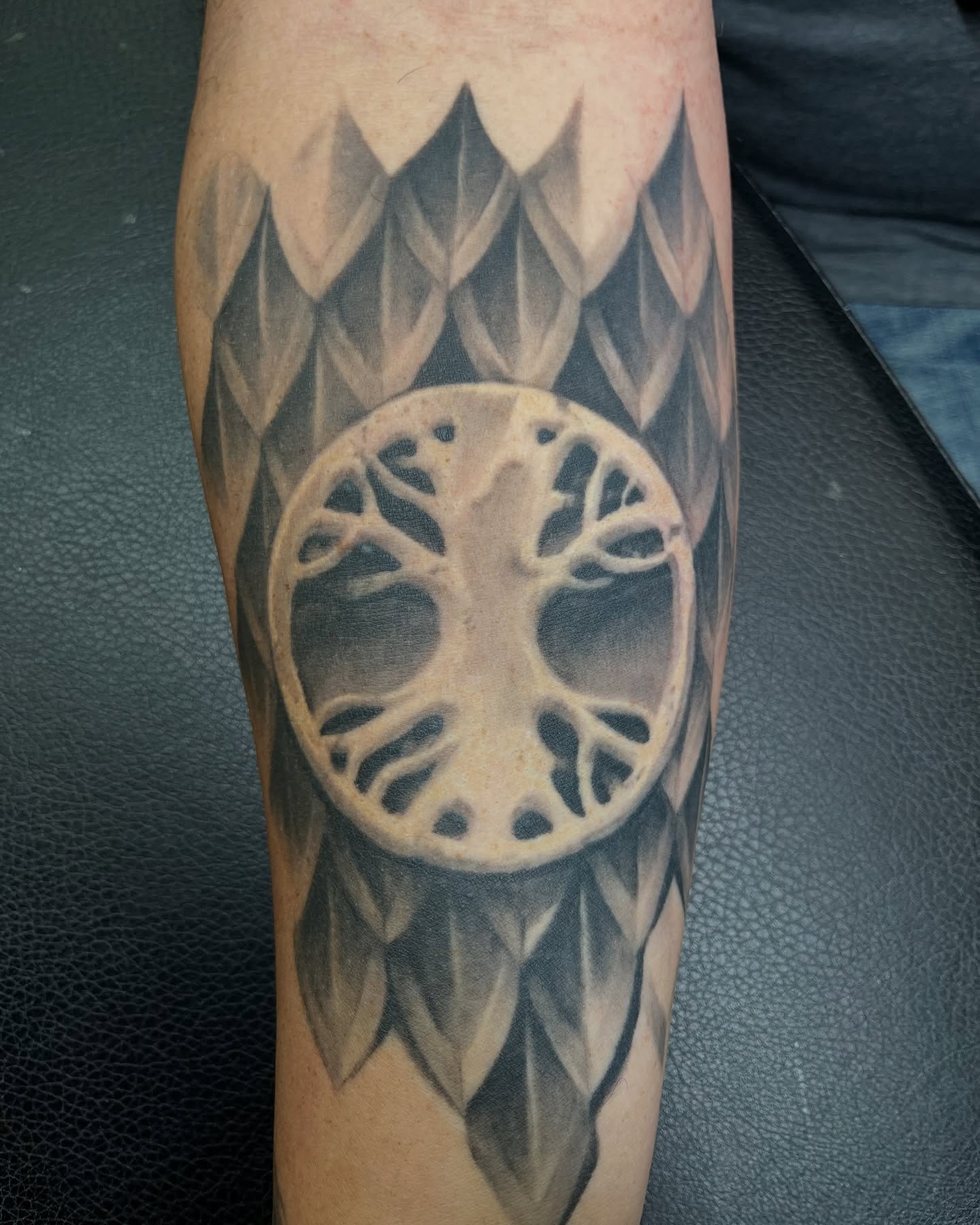 Tattoo by @tony.wilson.tattoos — black_and_grey