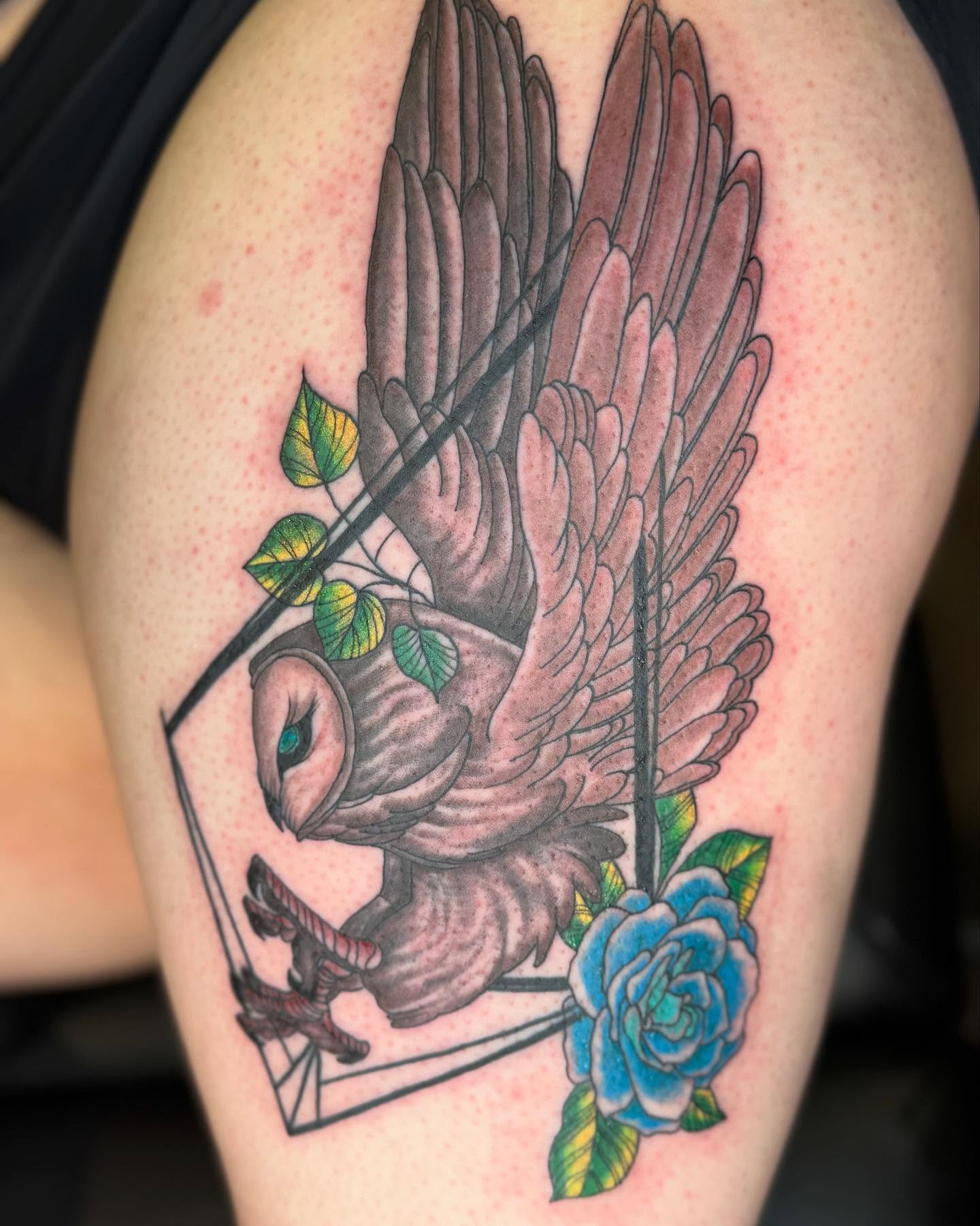 Tattoo by @flashme_ink — neo_traditional, realism