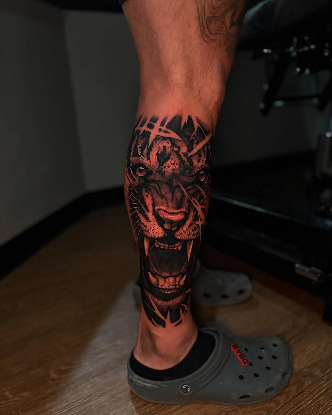 Tattoo work at Big Sky Tattoo Expo 2026