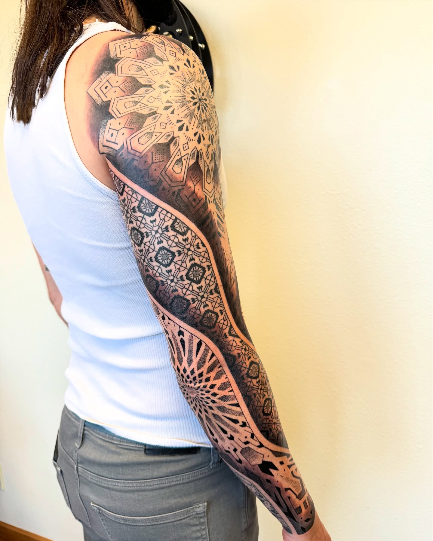 Tattoo by @lucidinceptions — geometric