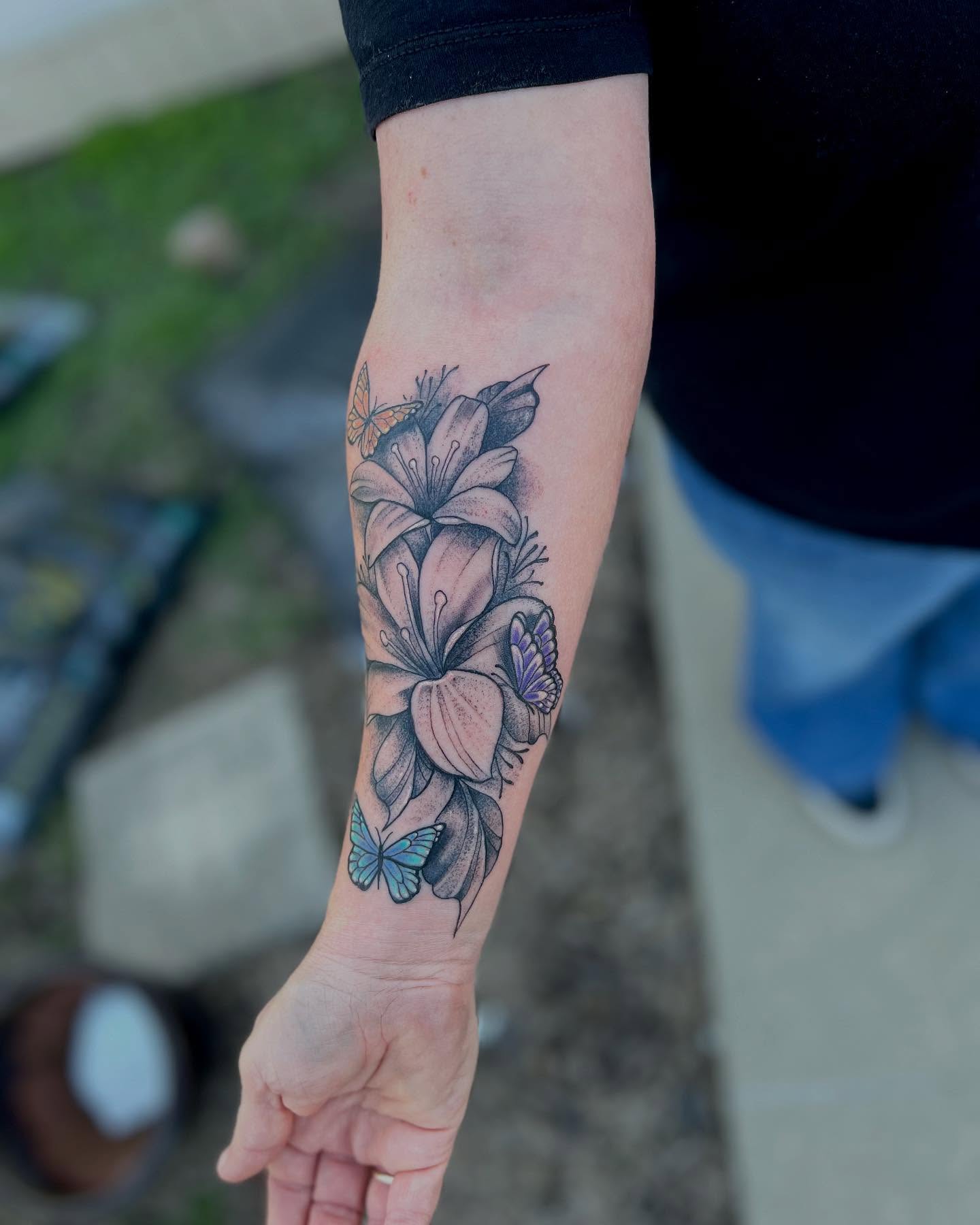 Tattoo by @andrewwatkinstattoos — realism, dotwork