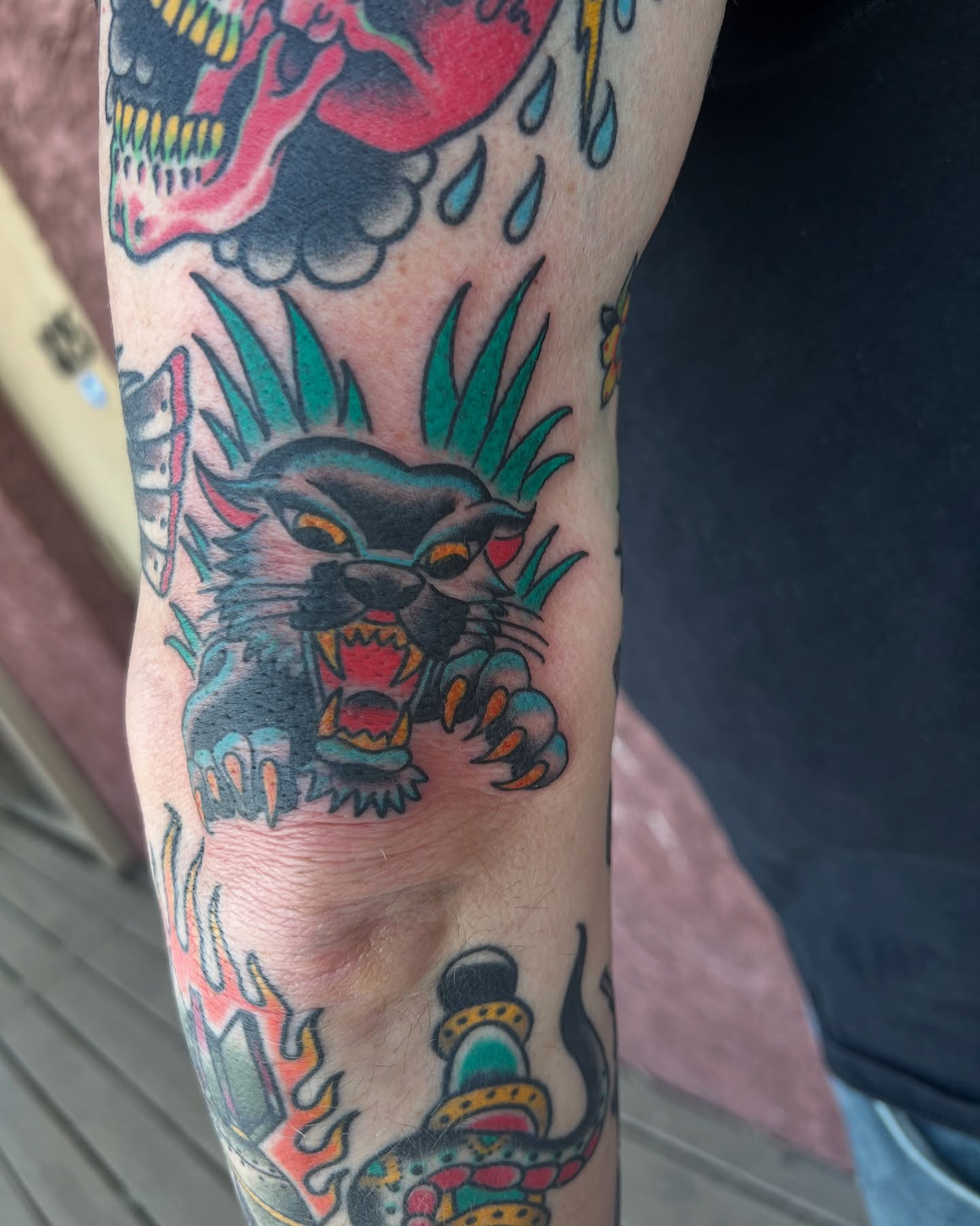 Tattoo by @braytontattoos — american_traditional
