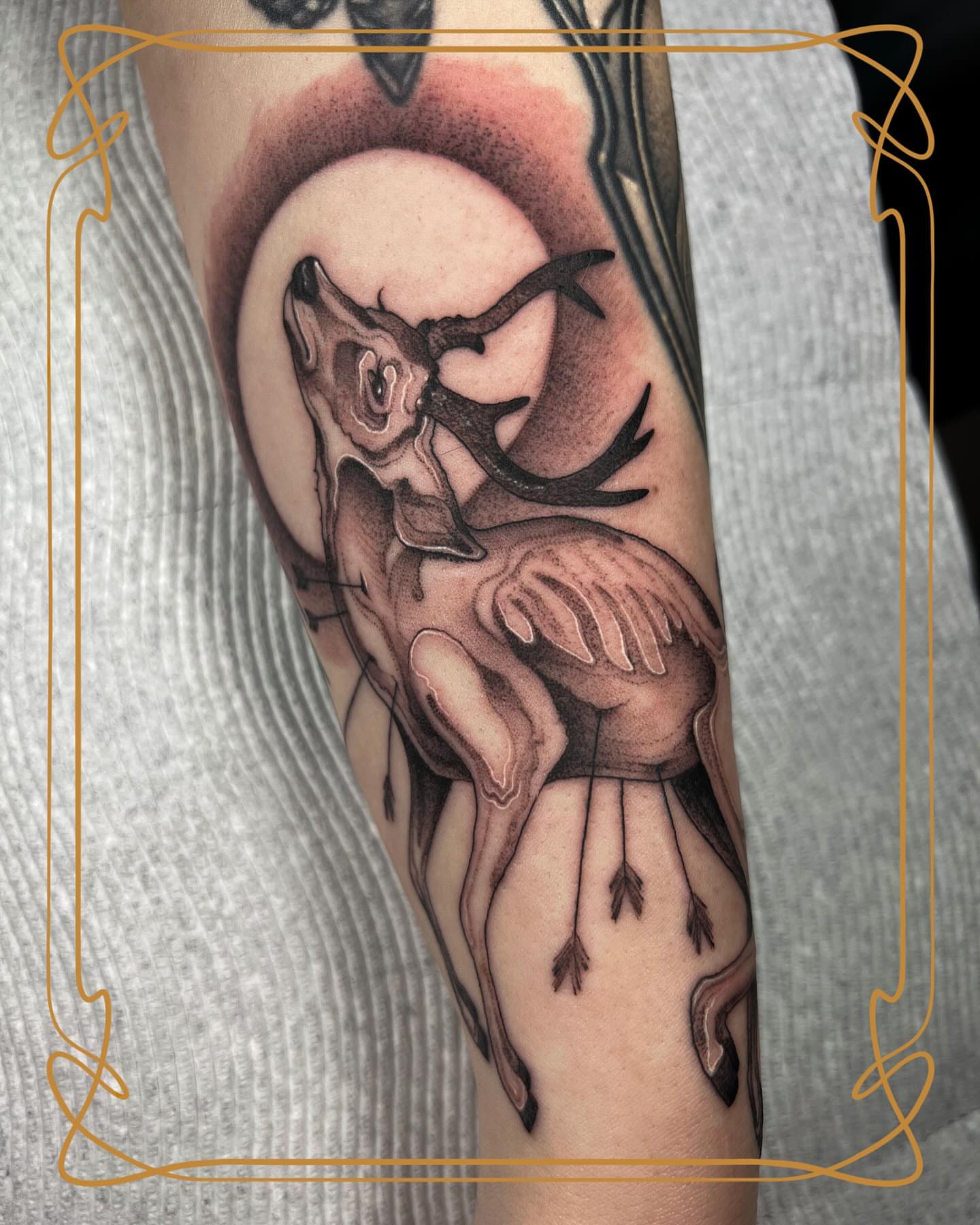 Tattoo by @severinblacktattoo — black_and_grey