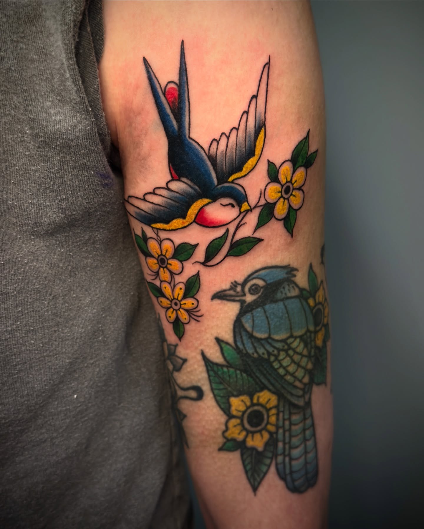 Tattoo by @brock_tattoos — american_traditional, neo_traditional