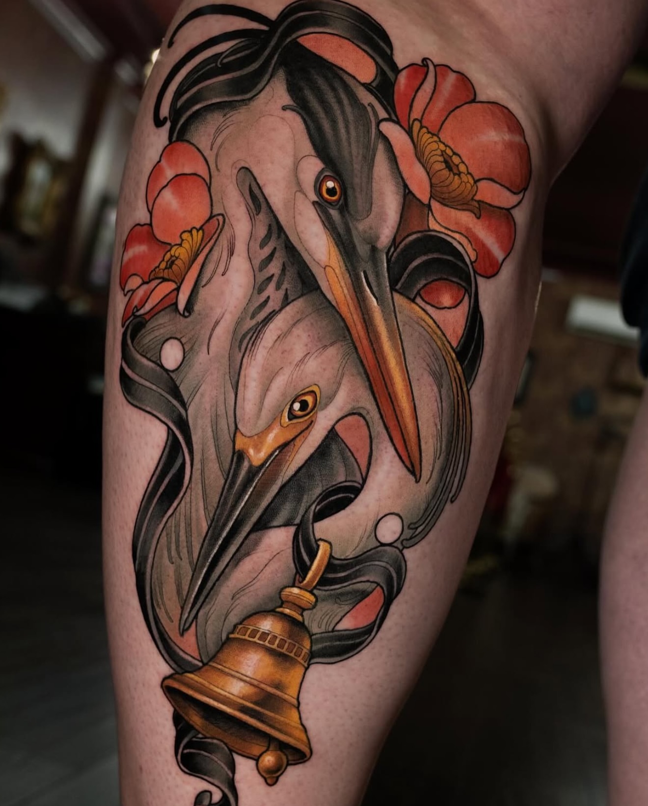 Tattoo by @krishtattoo — american_traditional, realism
