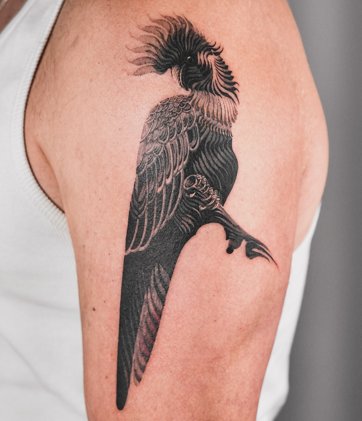 Tattoo by @a_flow_to — black_and_grey