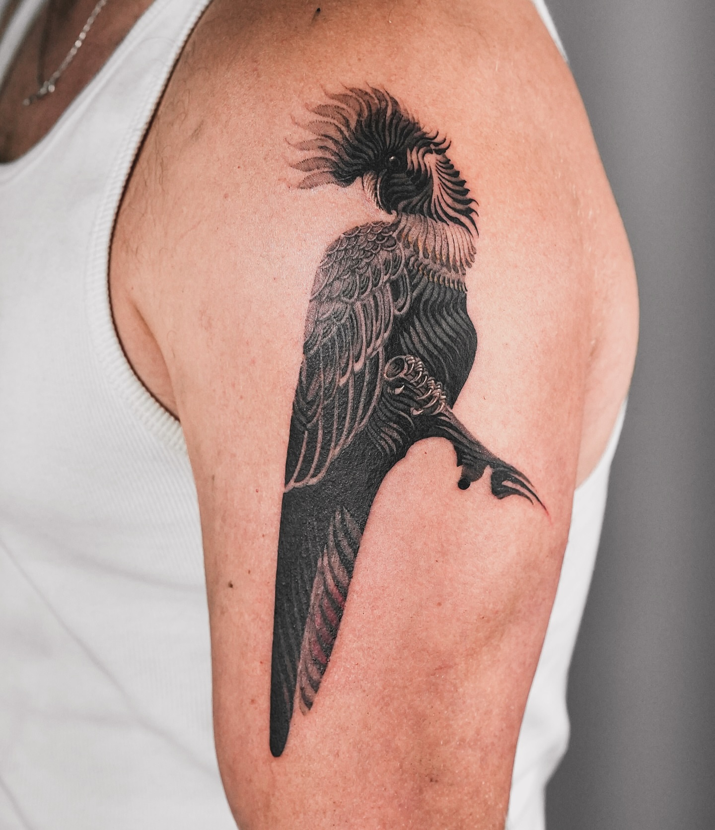 Tattoo by @a_flow_to — black_and_grey