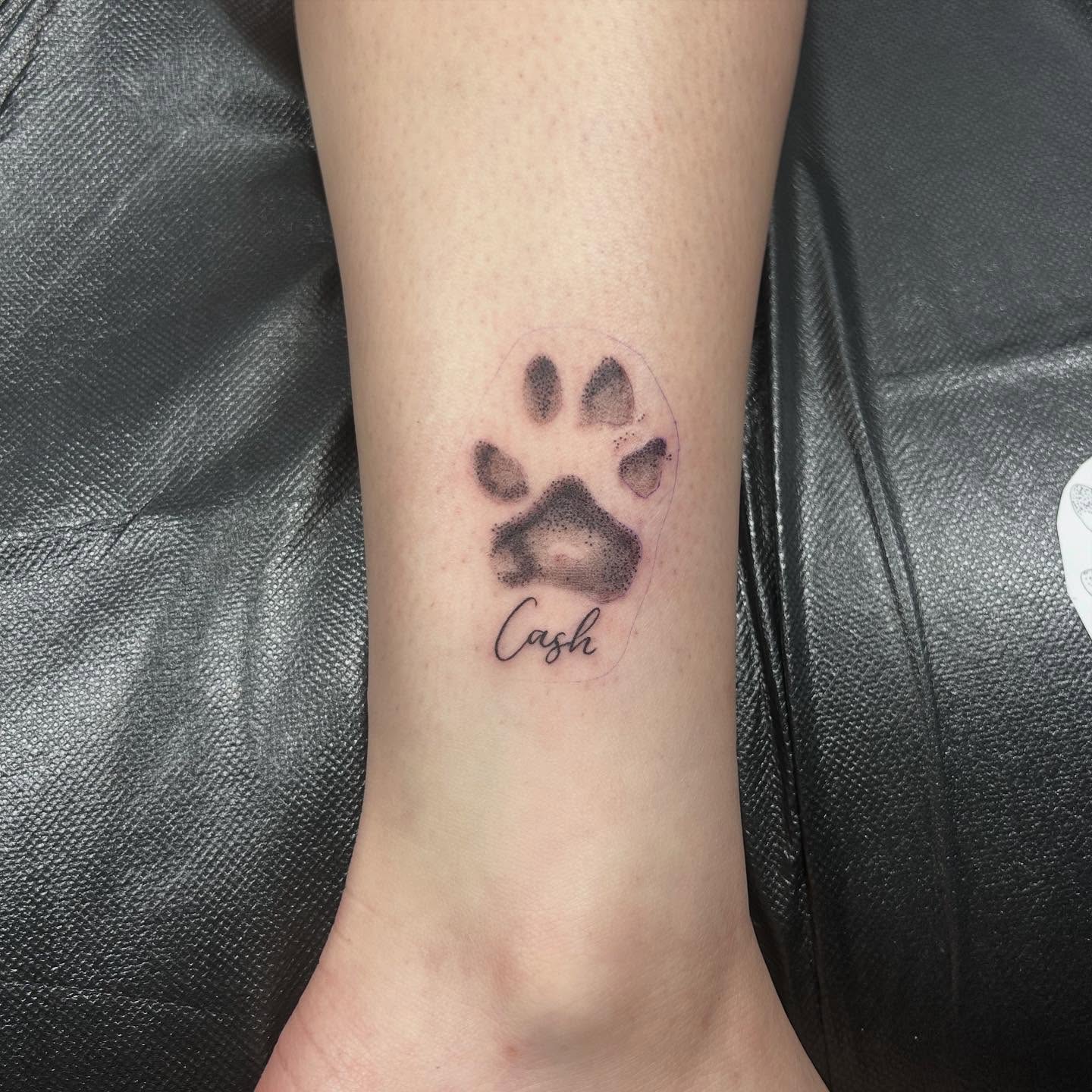 Tattoo by @jprincetattoos — dotwork