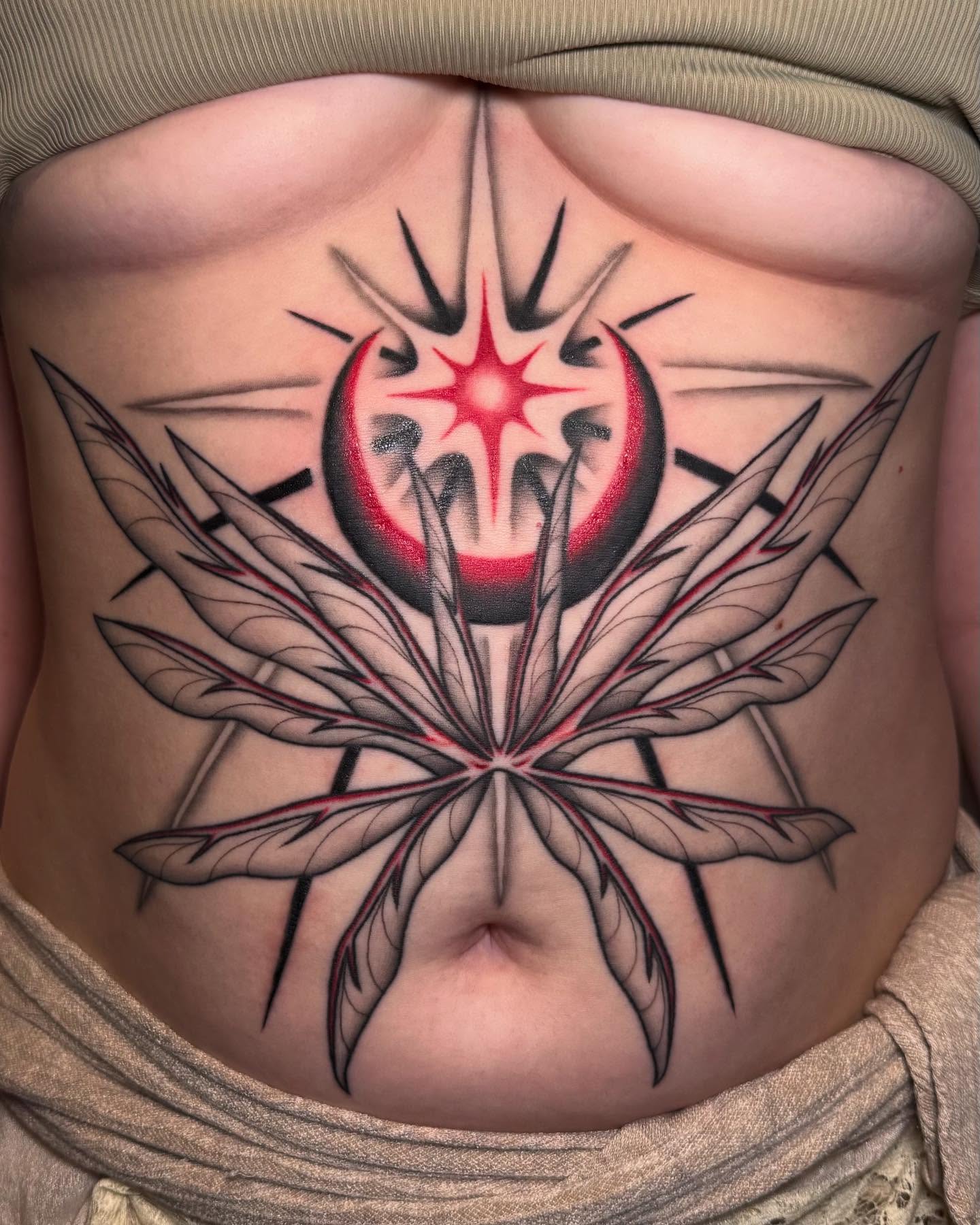 Tattoo by @madwashtattoos — geometric