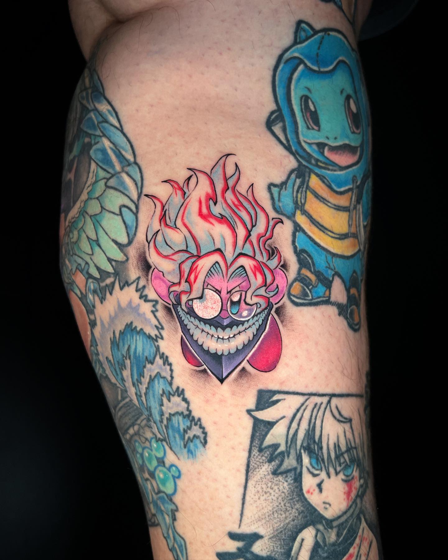 Tattoo by @gameboycolortattoos — anime