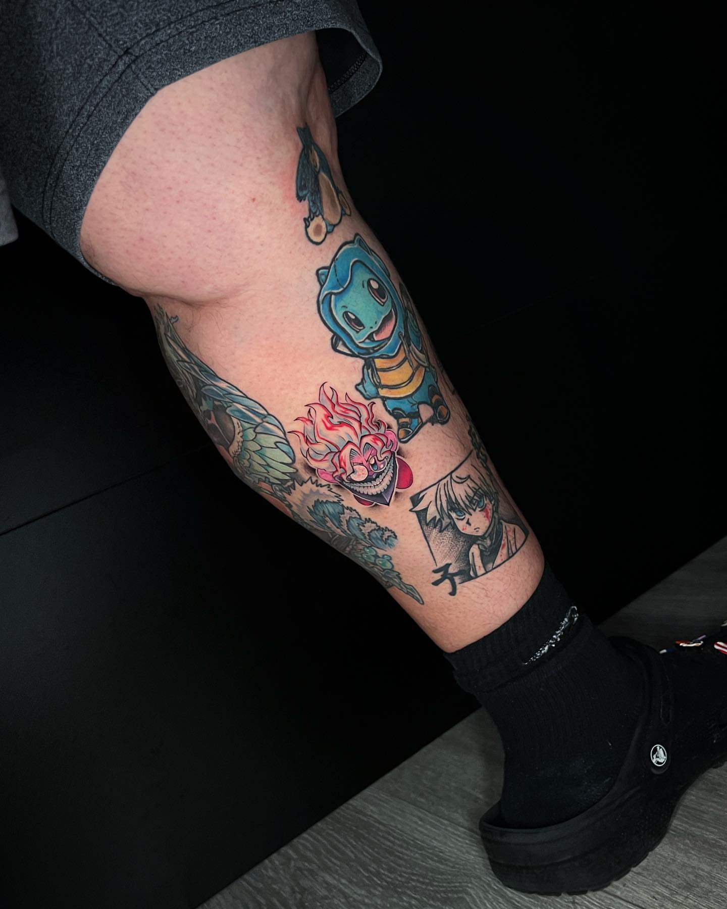 Tattoo by @gameboycolortattoos — anime