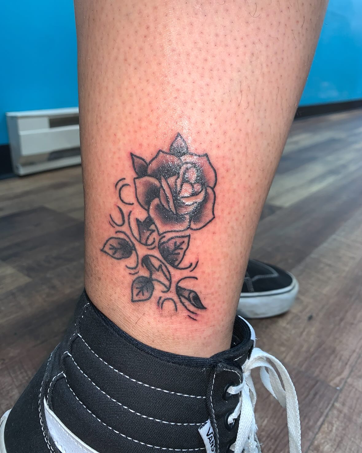 Tattoo by @cooptat2 — black_and_grey