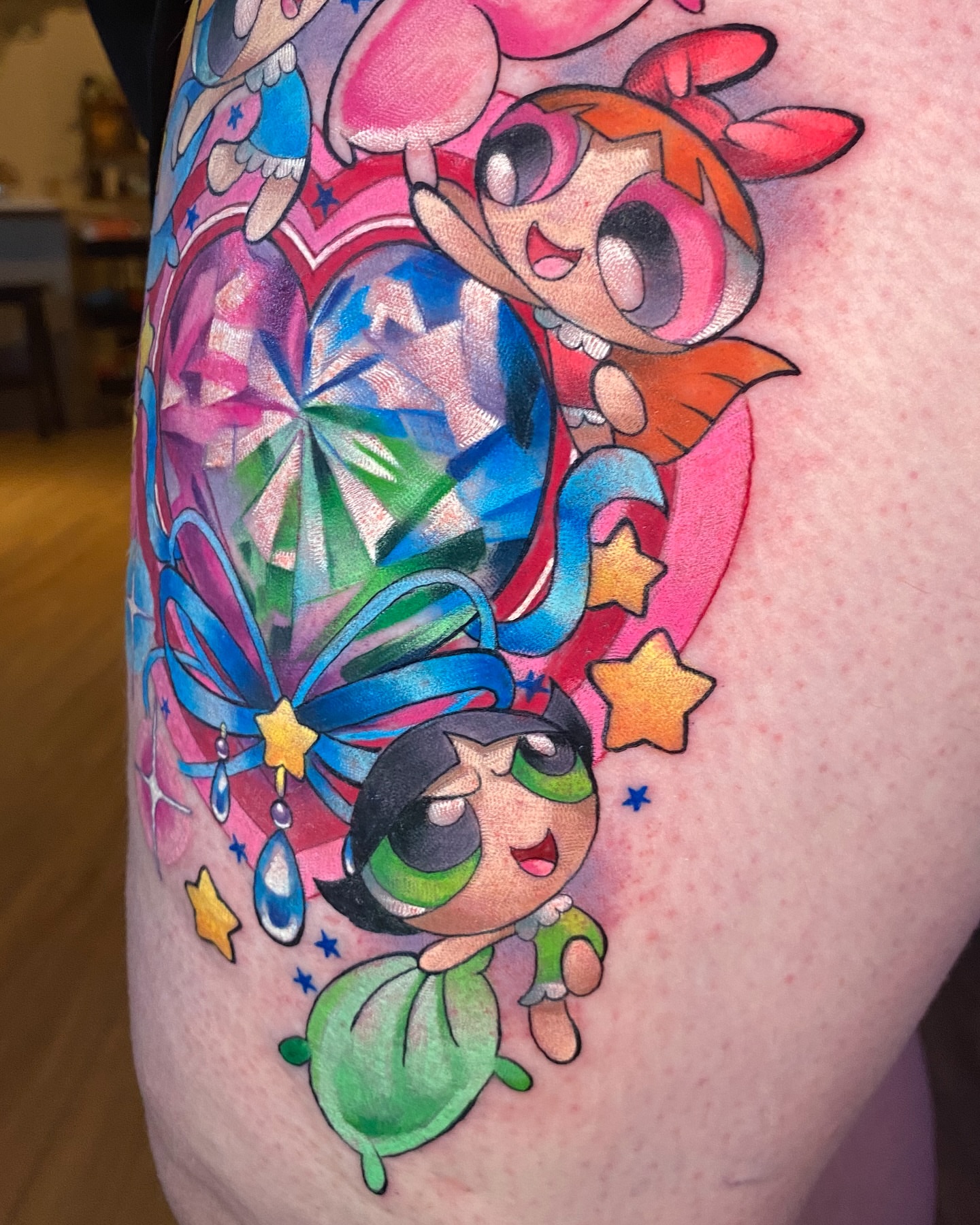 Tattoo by @amyporterart — new_school, anime