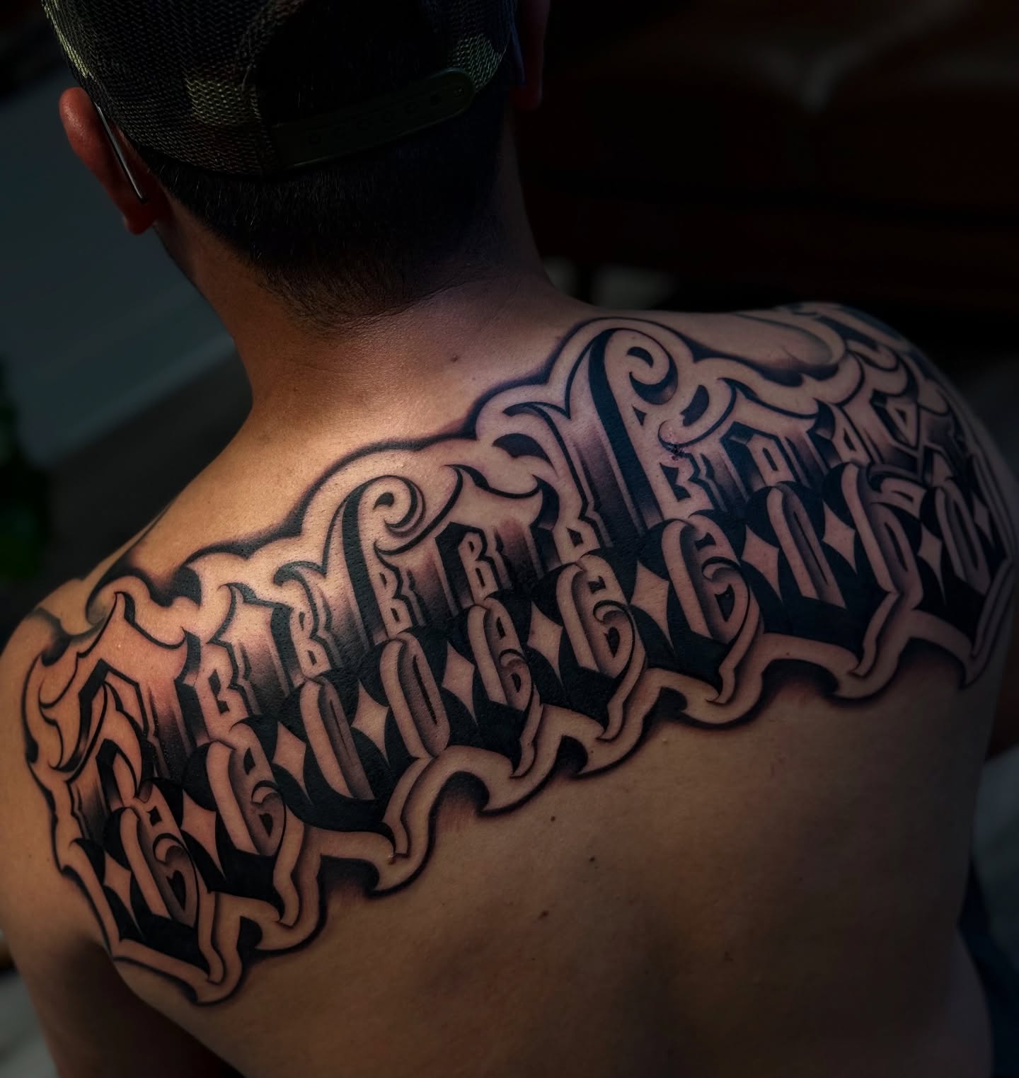Tattoo by @aleckzi_ramos — lettering_script