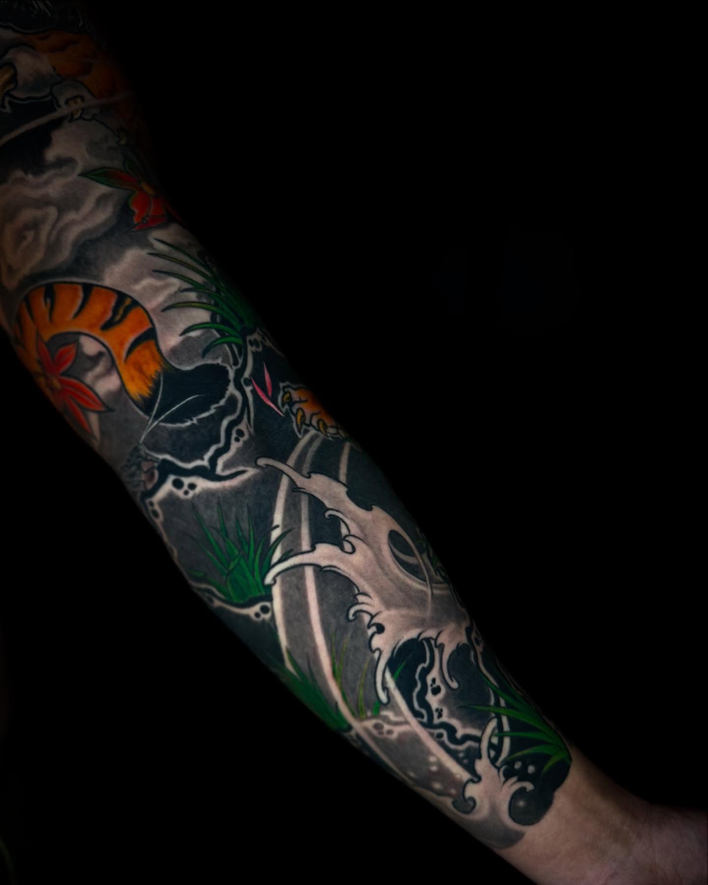 Tattoo by @tiantattooart — japanese_irezumi