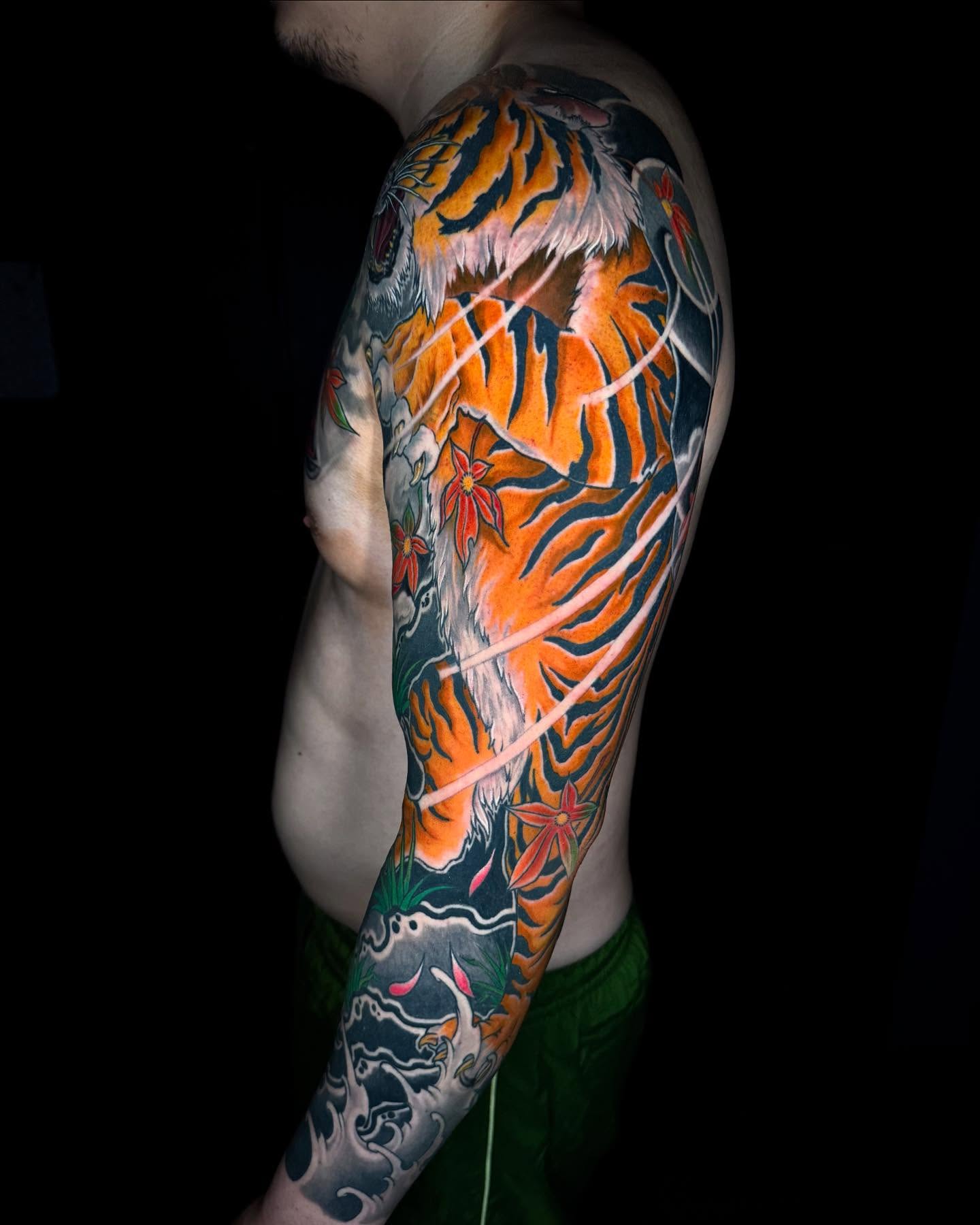 Tattoo by @tiantattooart — japanese_irezumi