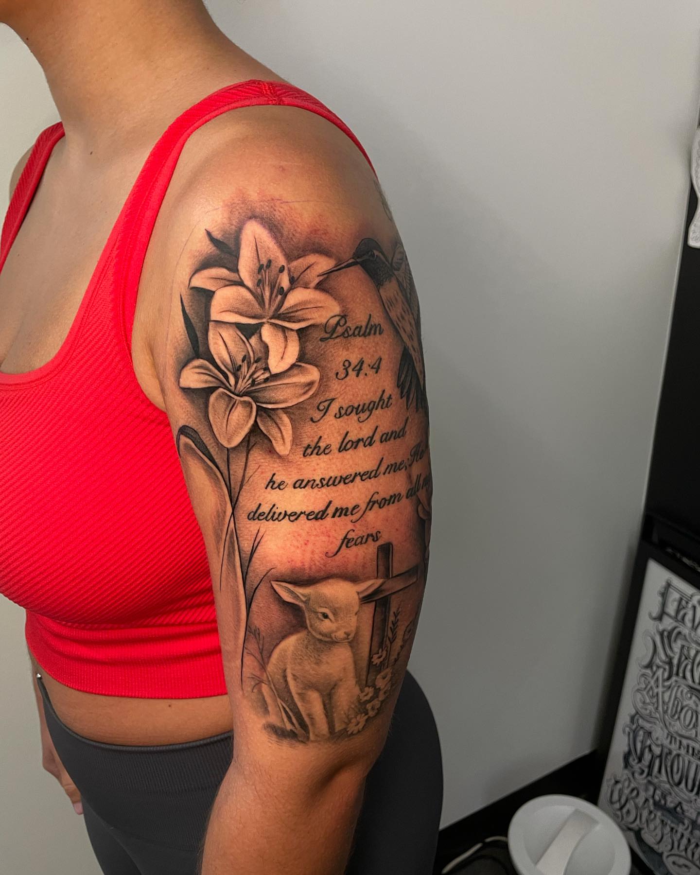 Tattoo by @artofshadow โ realism, black_and_grey