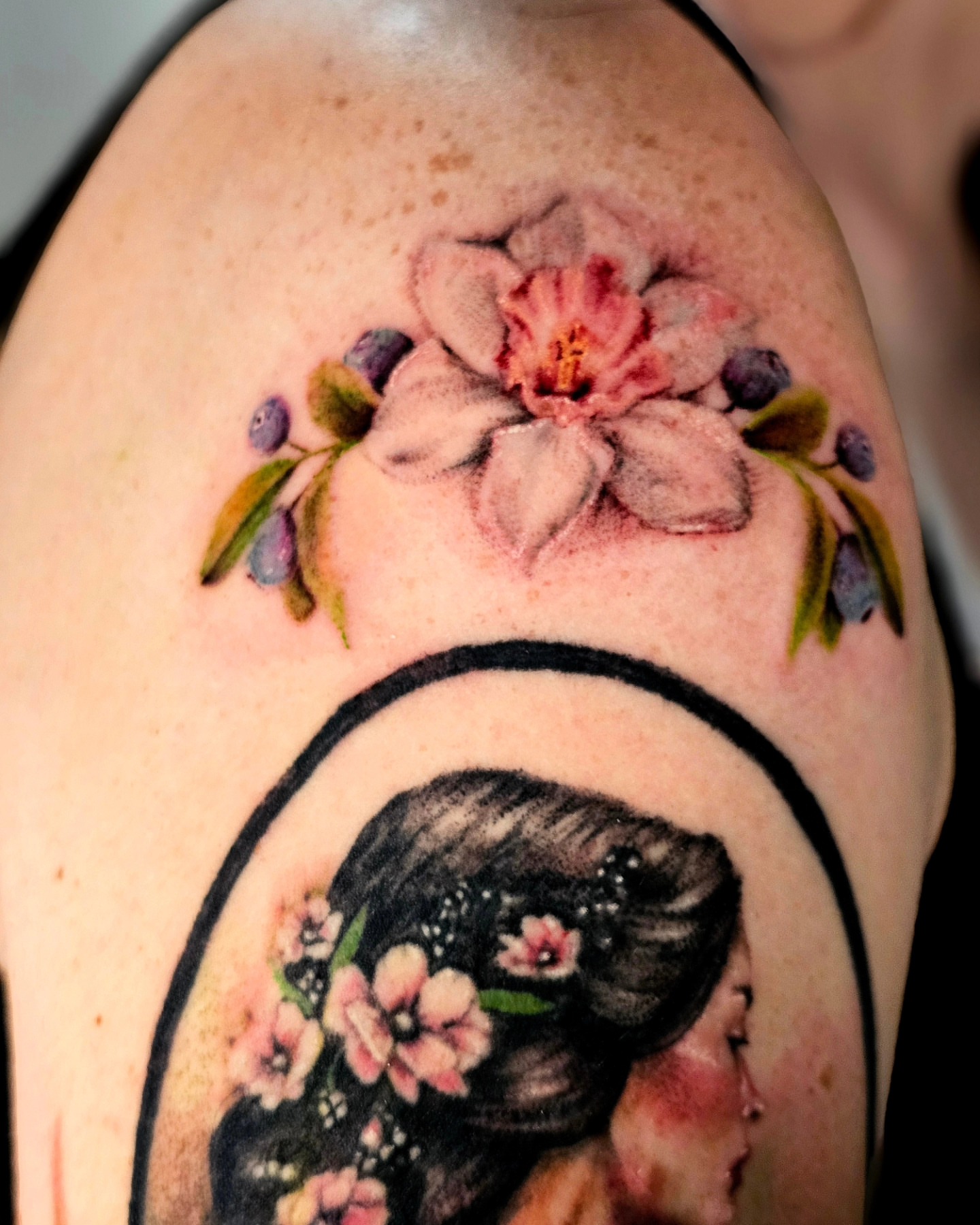 Tattoo by @madelynne_art_ — realism, watercolor