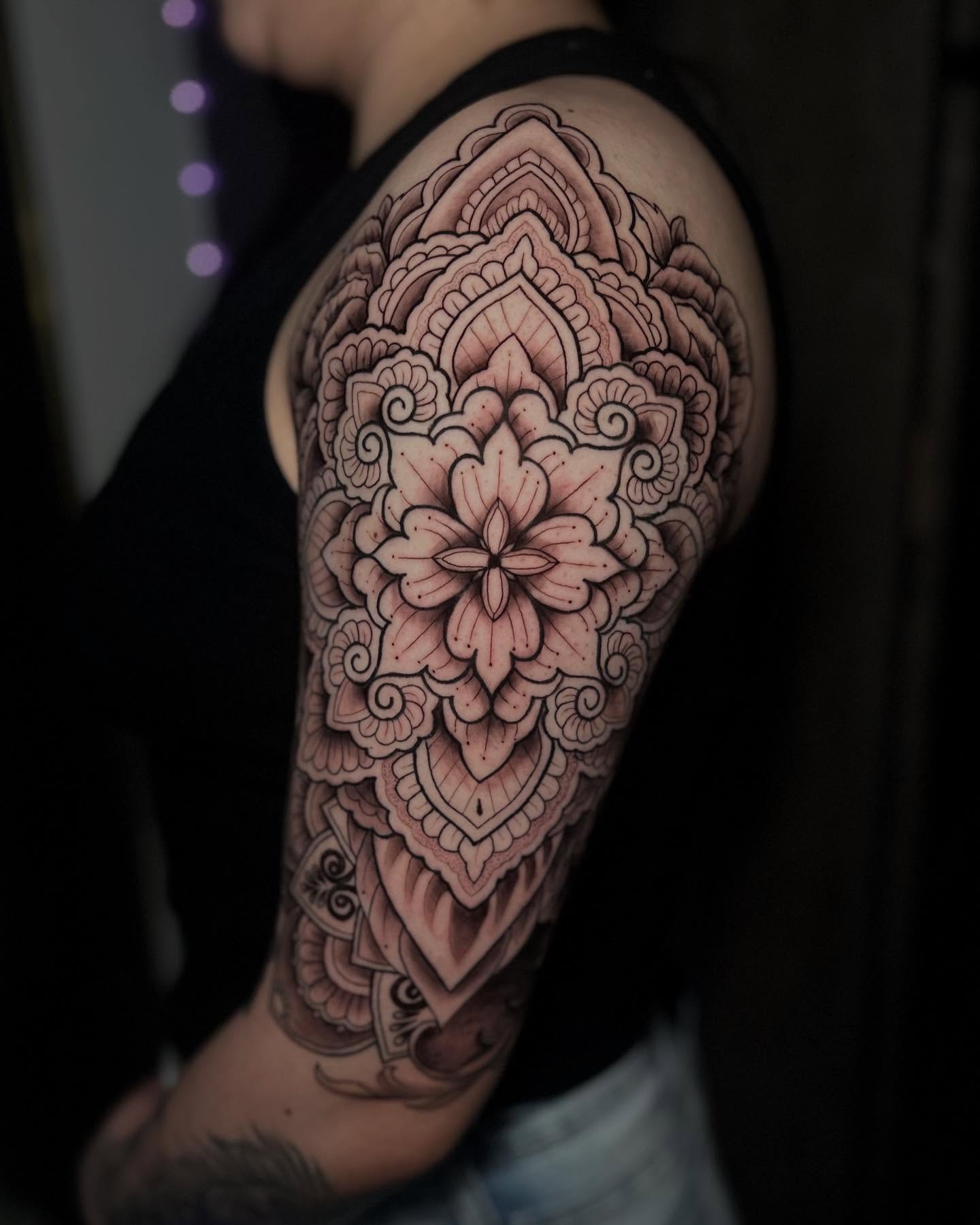 Tattoo by @nataly_fierro_art — ornamental