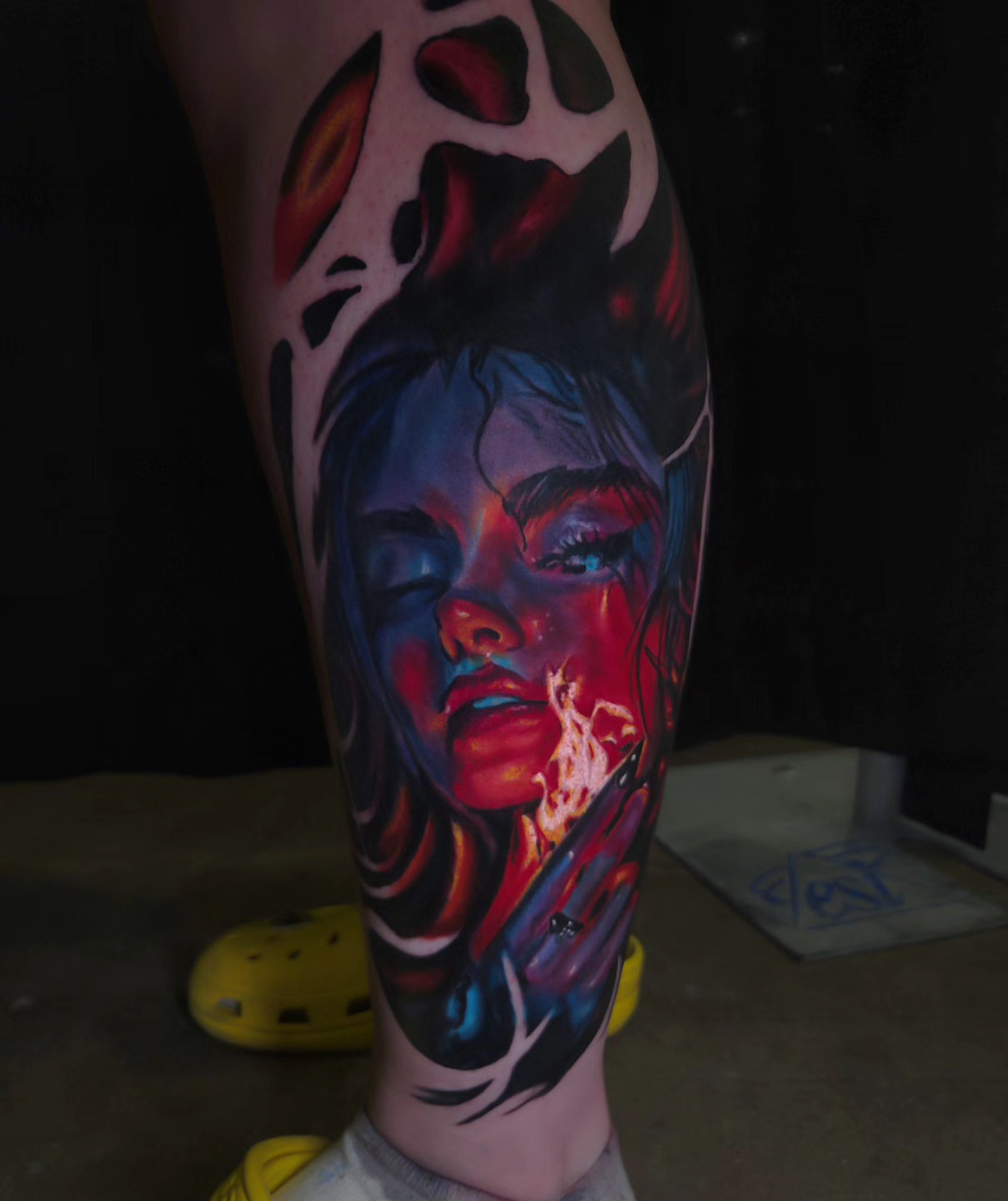 Tattoo by @inkbybrandonlee โ dark_realism, illustrative
