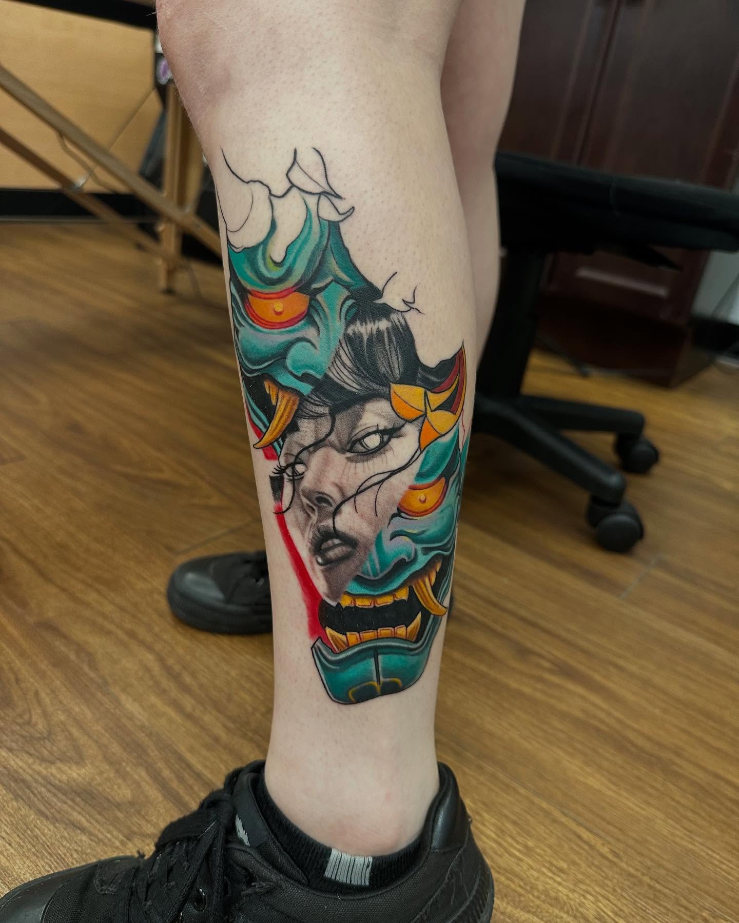 Tattoo by @themooreclan77 — anime, illustrative