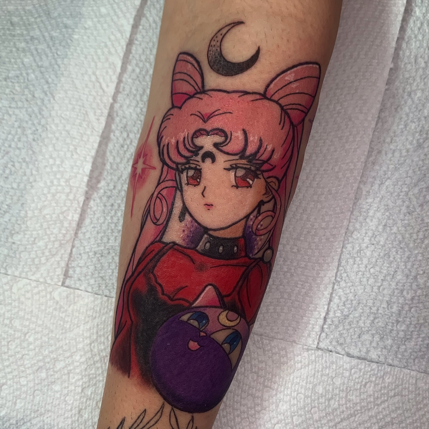 Tattoo by @chibicosori โ anime