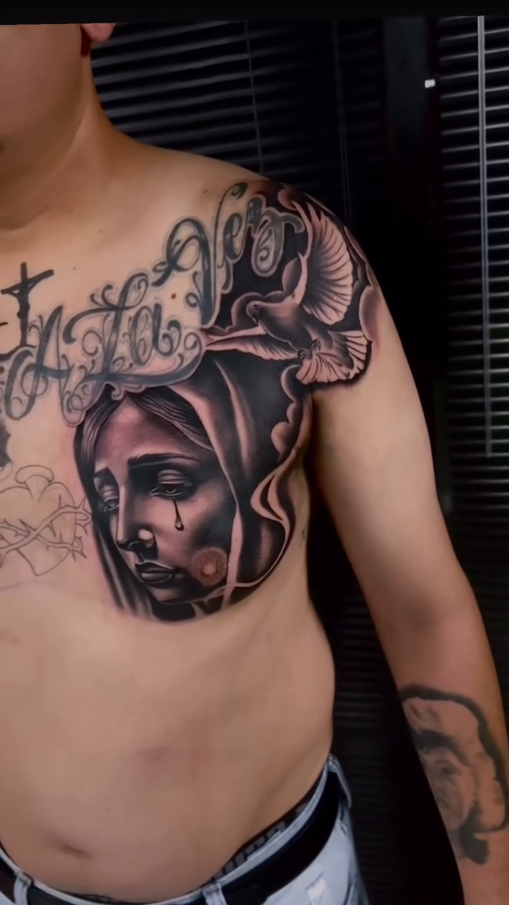 Tattoo by @bigrichtattoos β black_and_grey, realism