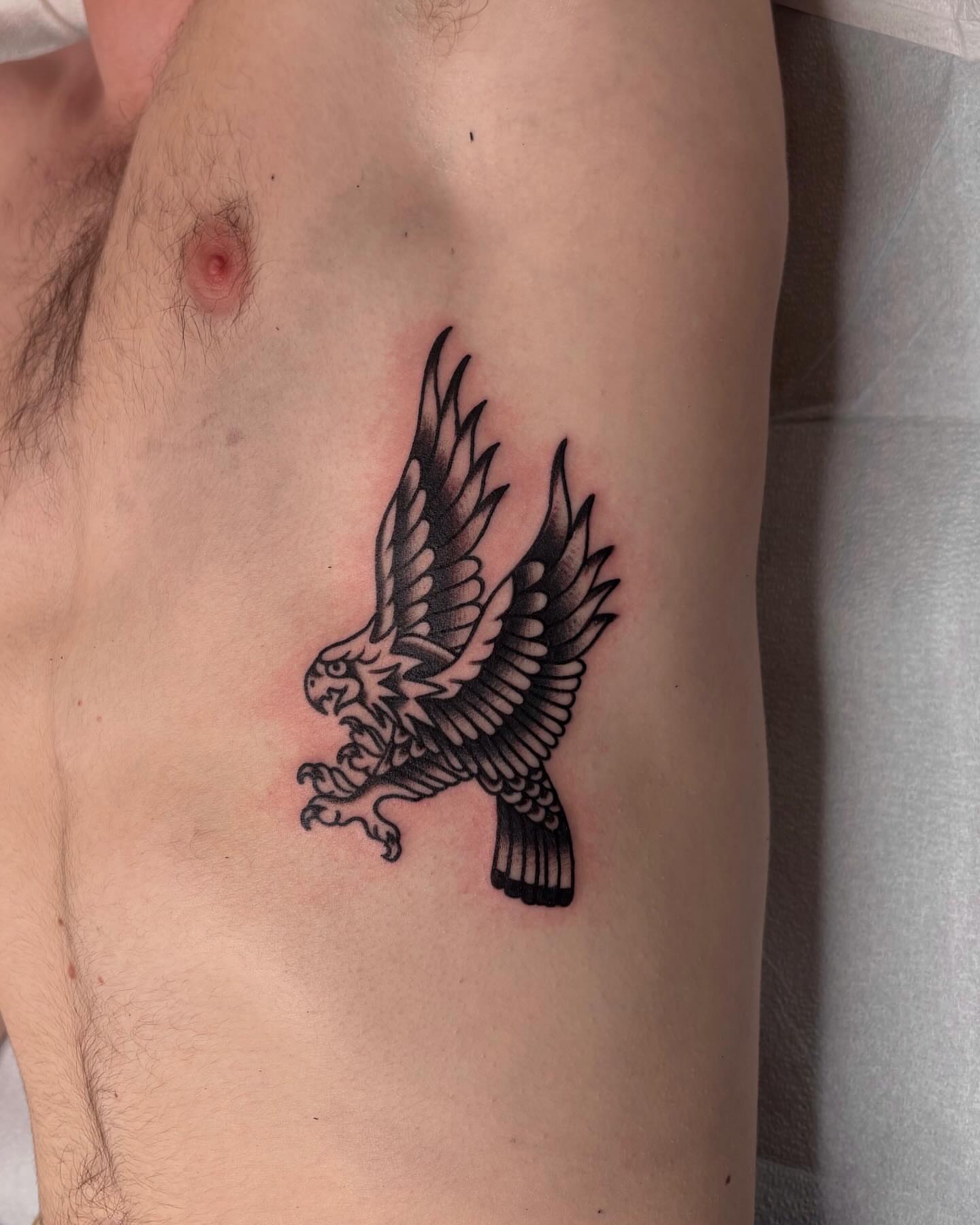 Tattoo by @pembrlily — black_and_grey