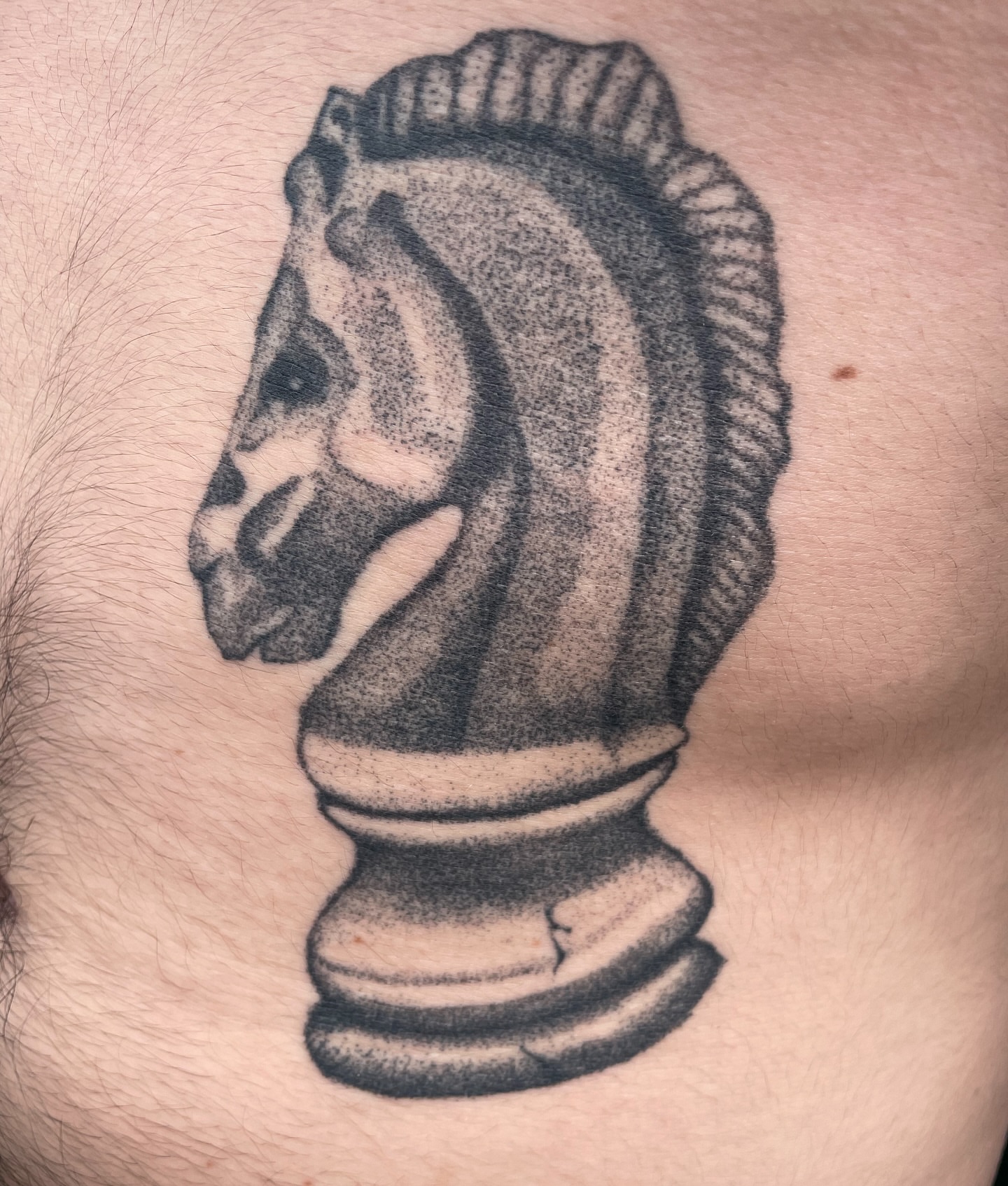 Tattoo by @sudo_tattoo — dotwork